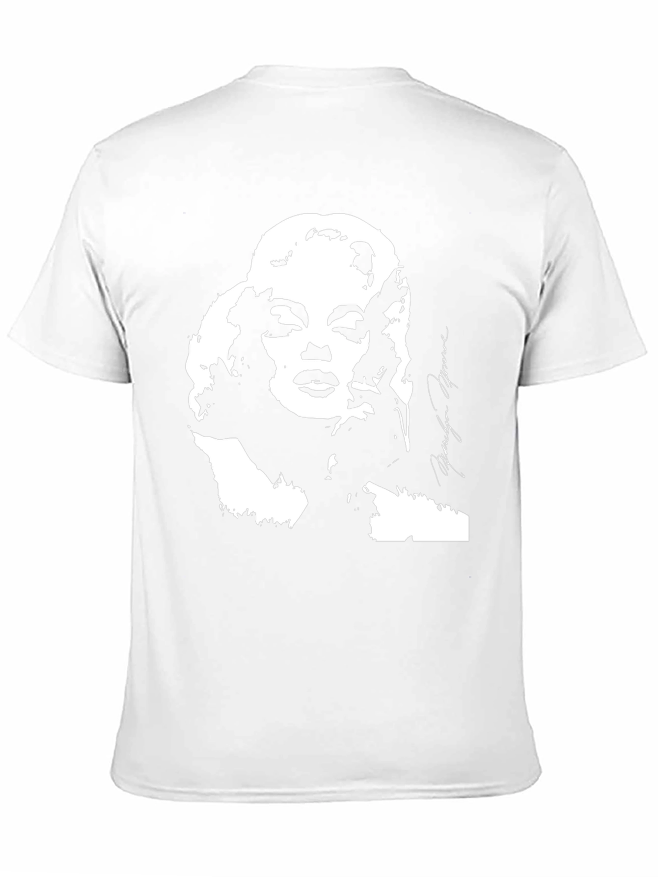 Marilyn Monroe Graphic Print Black T-Shirt