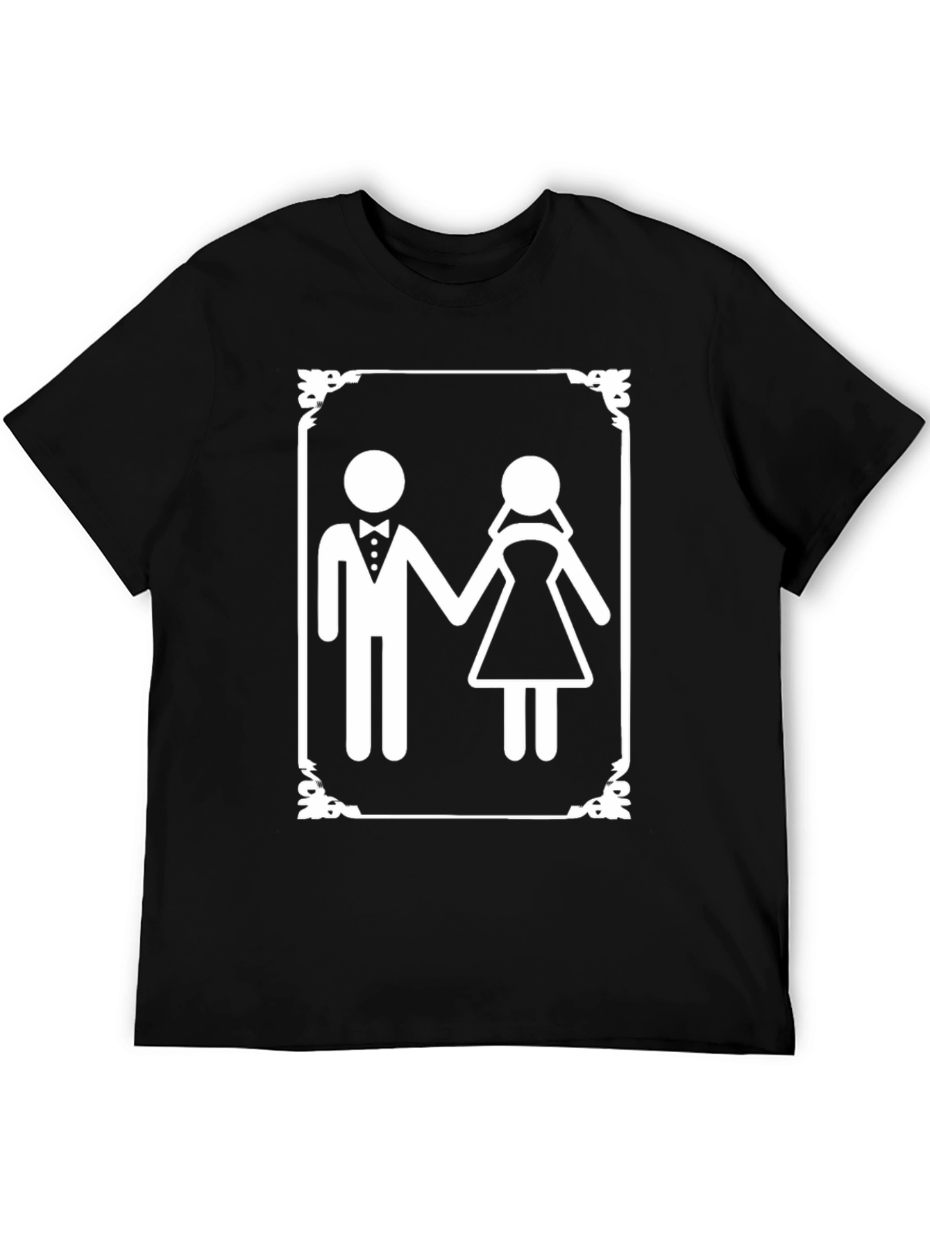 Newlywed T-Shirt: Bride and Groom Graphic Tee