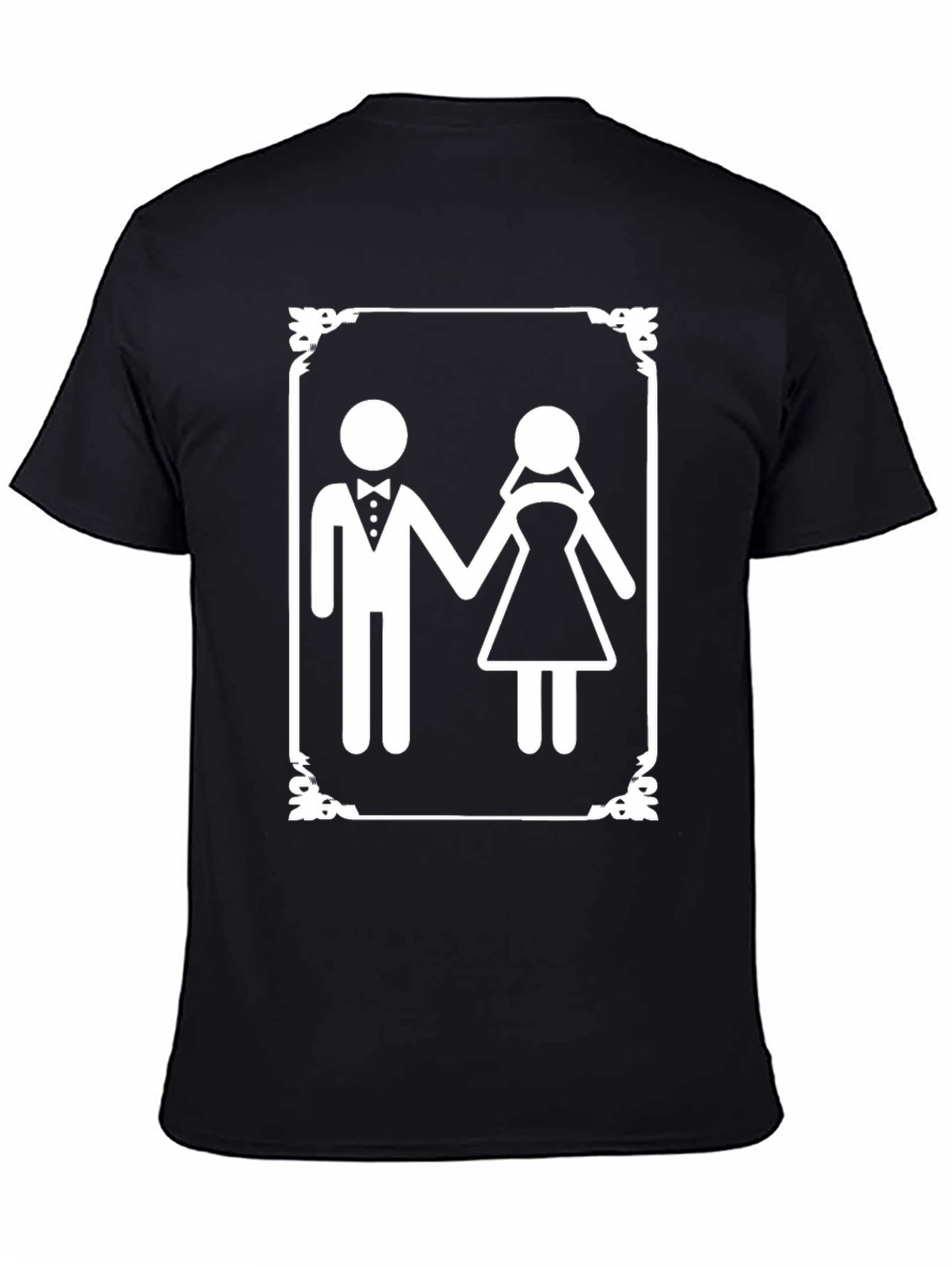 Newlywed T-Shirt: Bride and Groom Graphic Tee