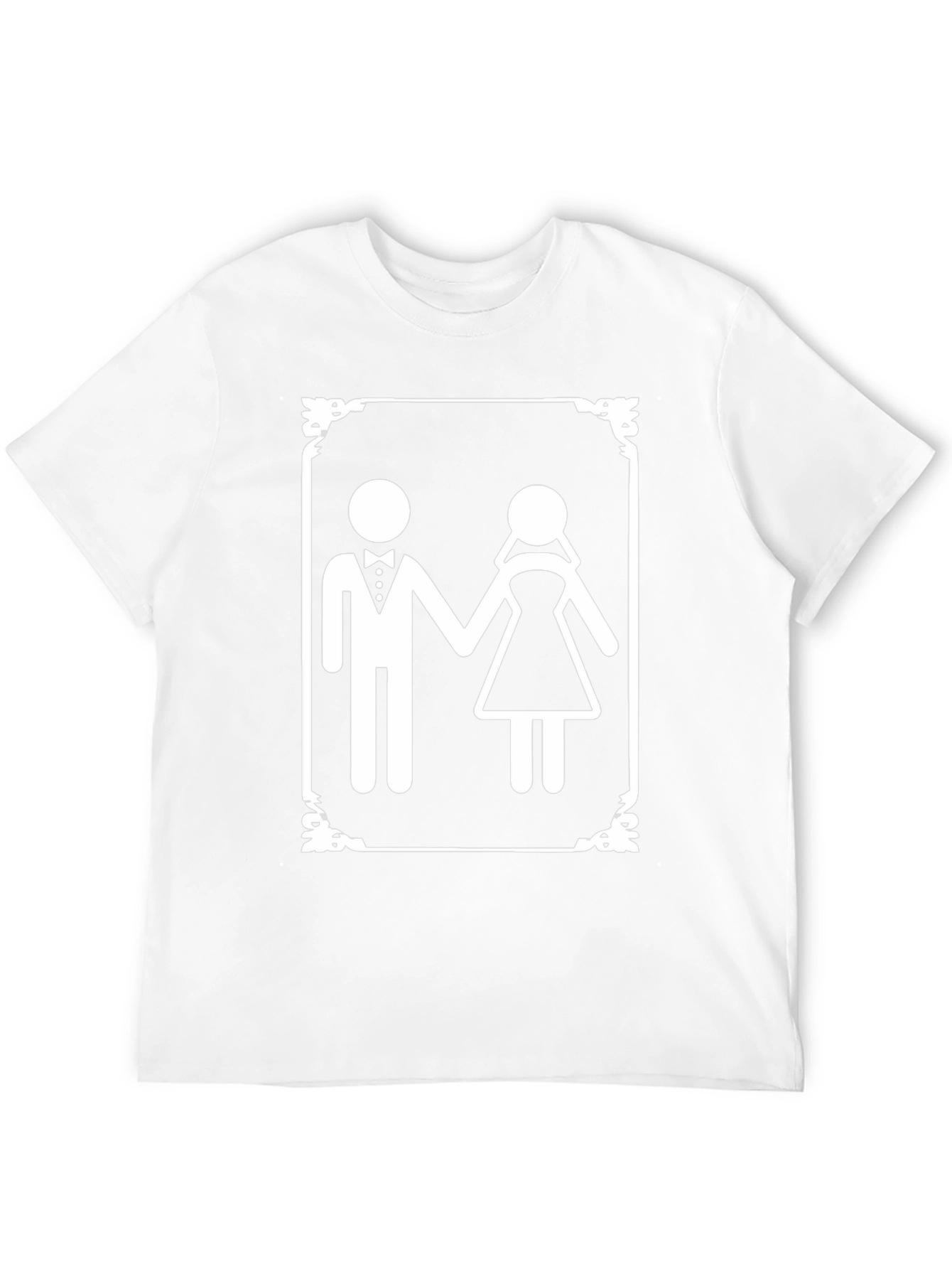 Newlywed T-Shirt: Bride and Groom Graphic Tee