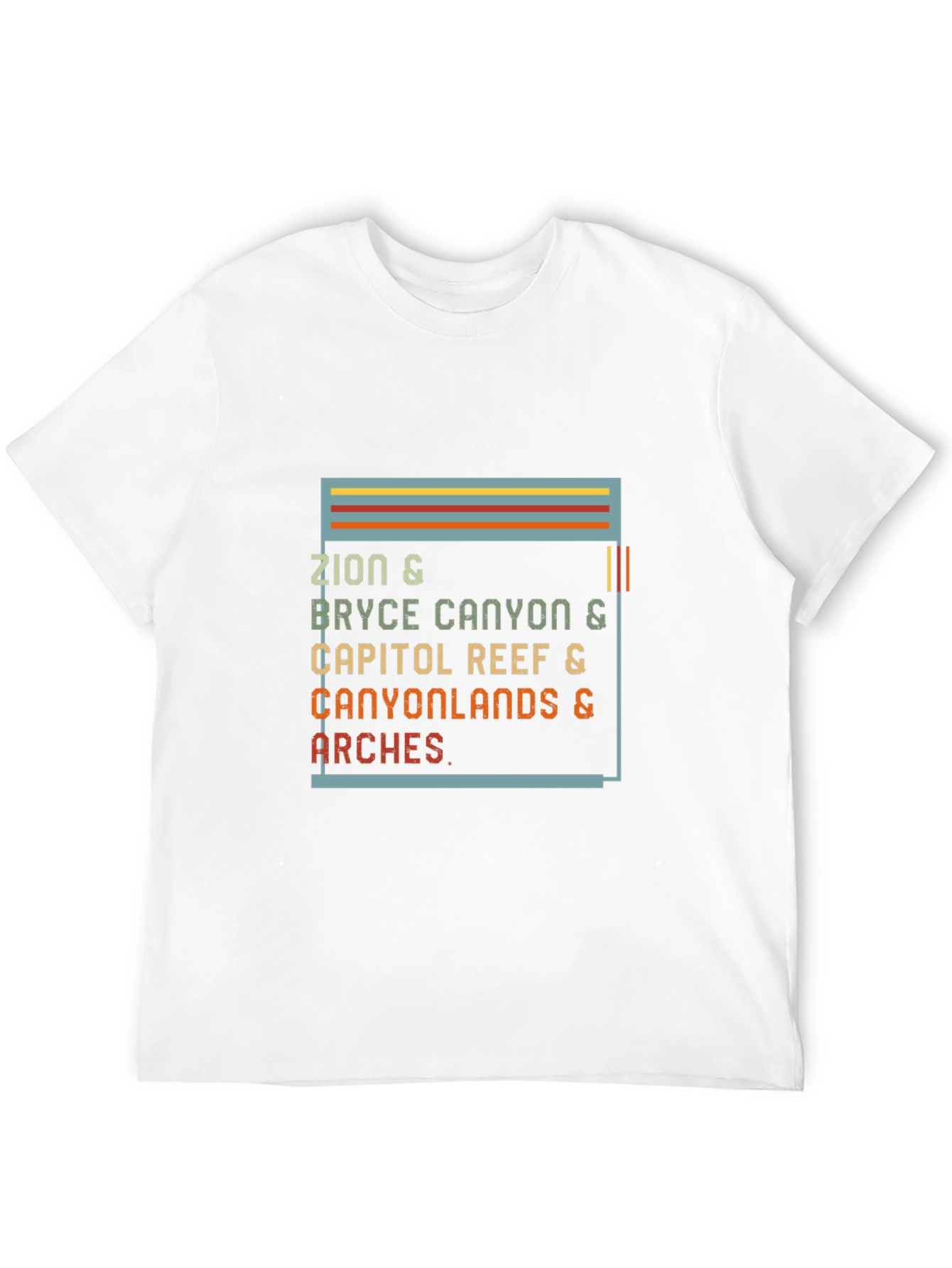 Utah Parks Graphic T-Shirt