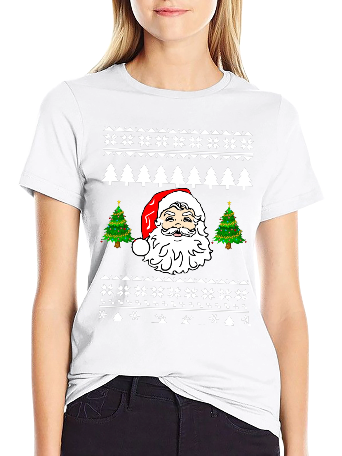 Festive Santa Christmas T-Shirt