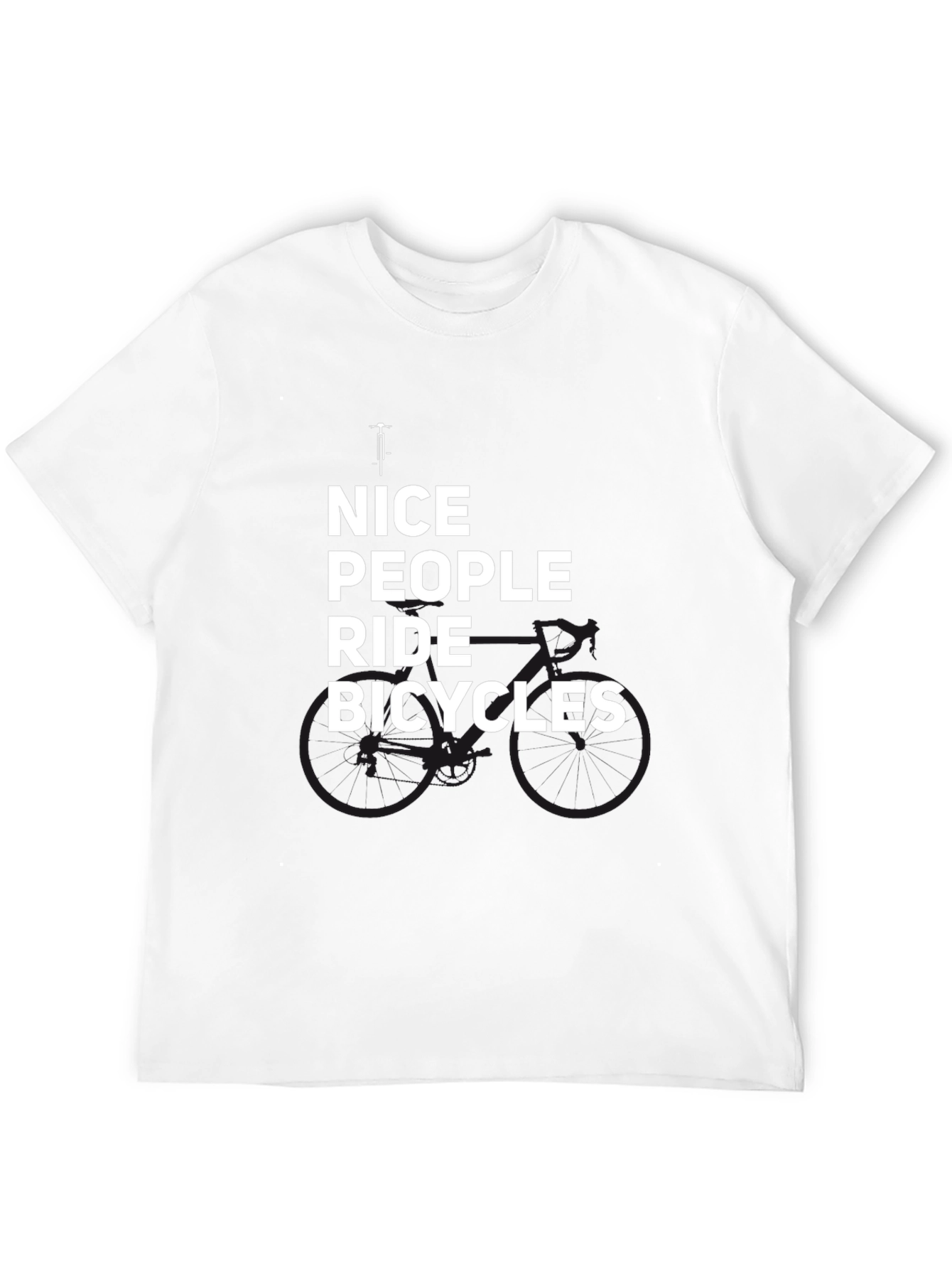 Nice People Ride Bicycles Graphic Tee