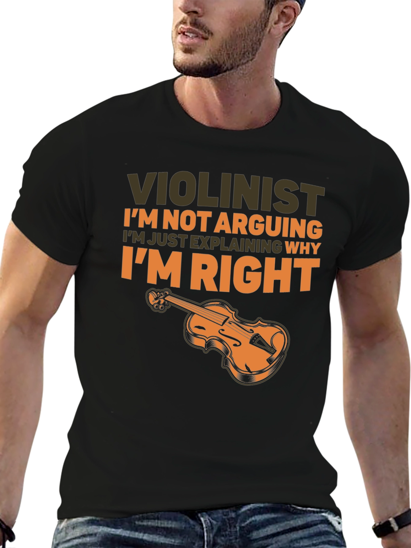 Violinist T-Shirt - Im Not Arguing Im Explaining
