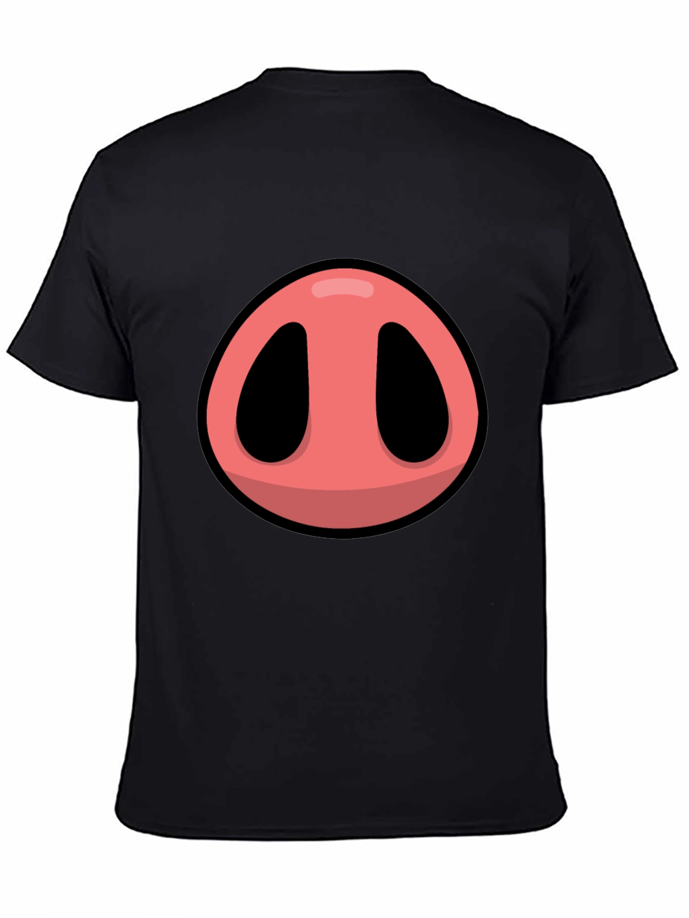 Pig Nose Graphic T-Shirt - Fun Animal Tee