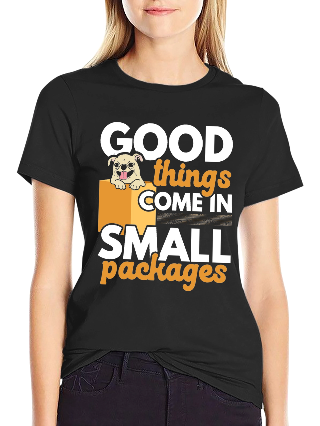 Good Things Small Packages Graphic T-Shirt