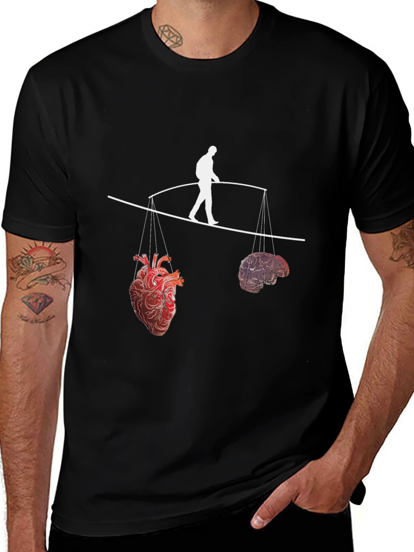 Heart and Brain Balance T-Shirt