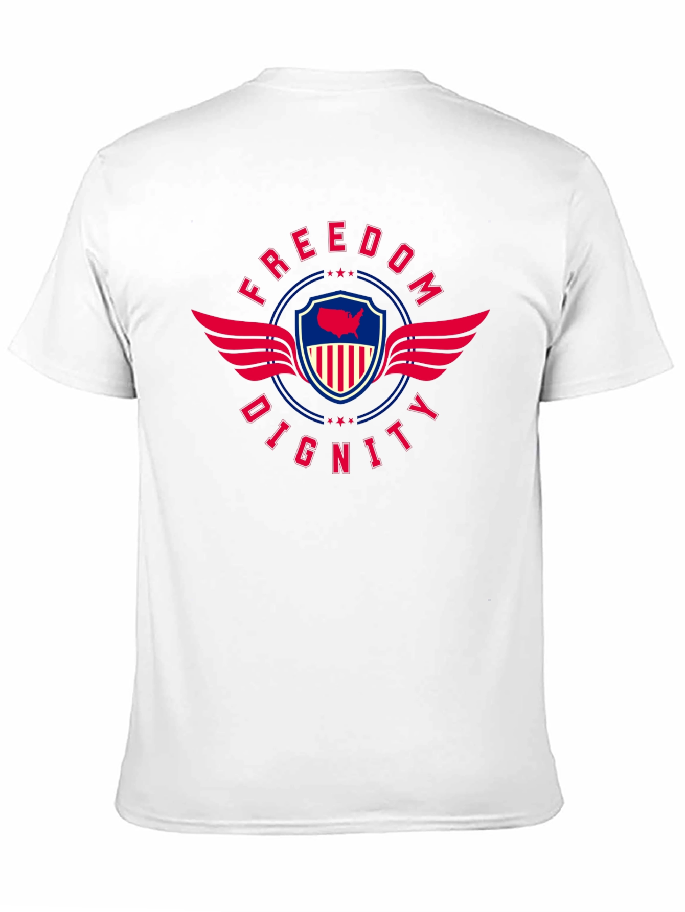 Freedom Dignity Patriotic Graphic Tee