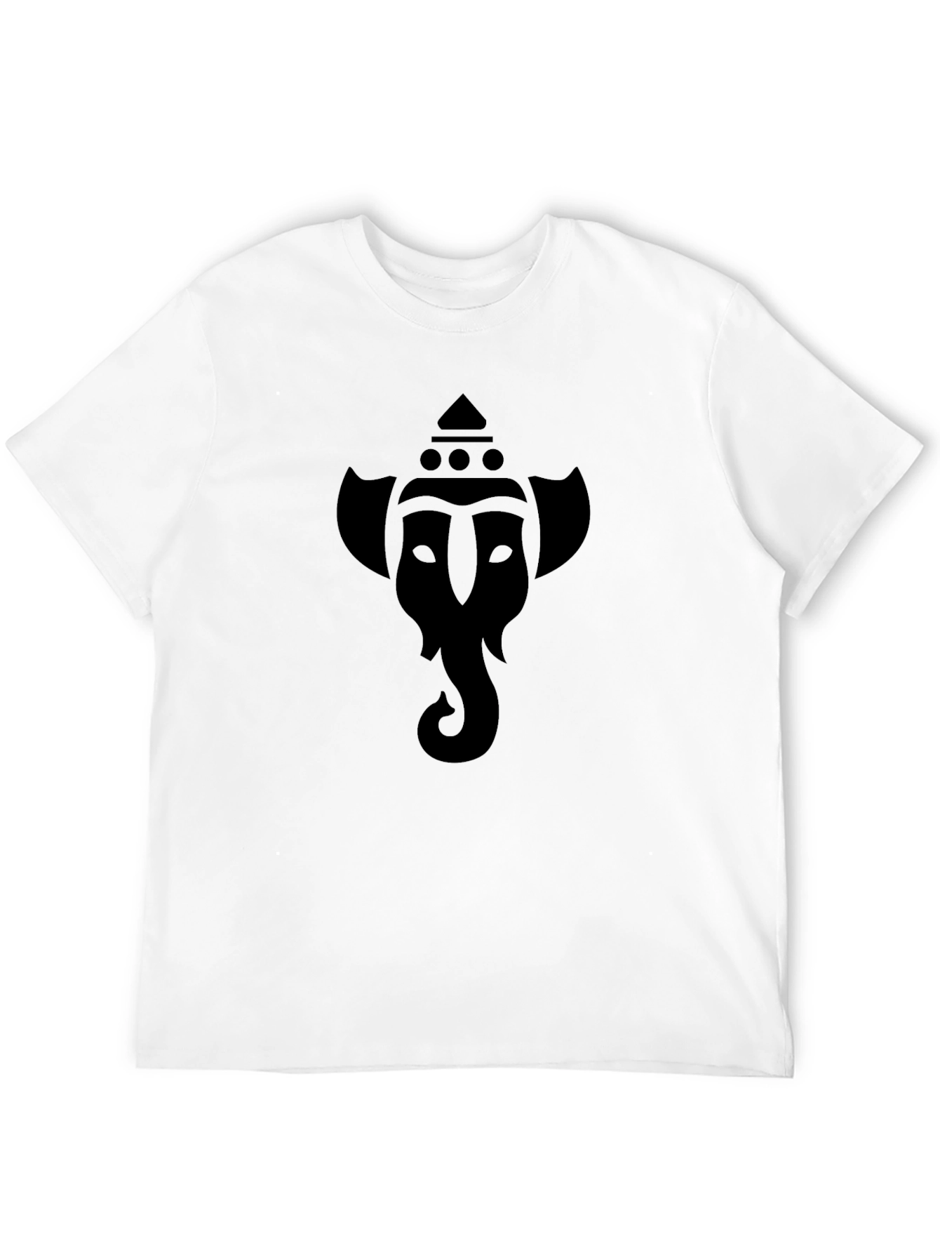 Ganesha Graphic Tee - Stylish Black T-Shirt