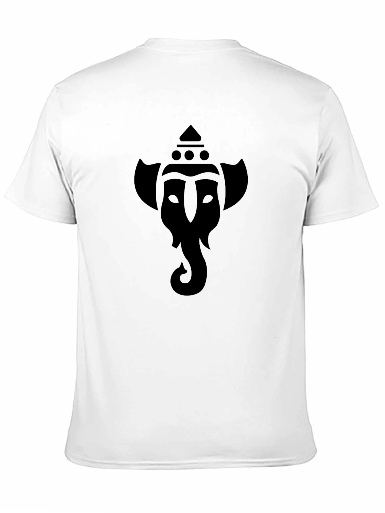 Ganesha Graphic Tee - Stylish Black T-Shirt