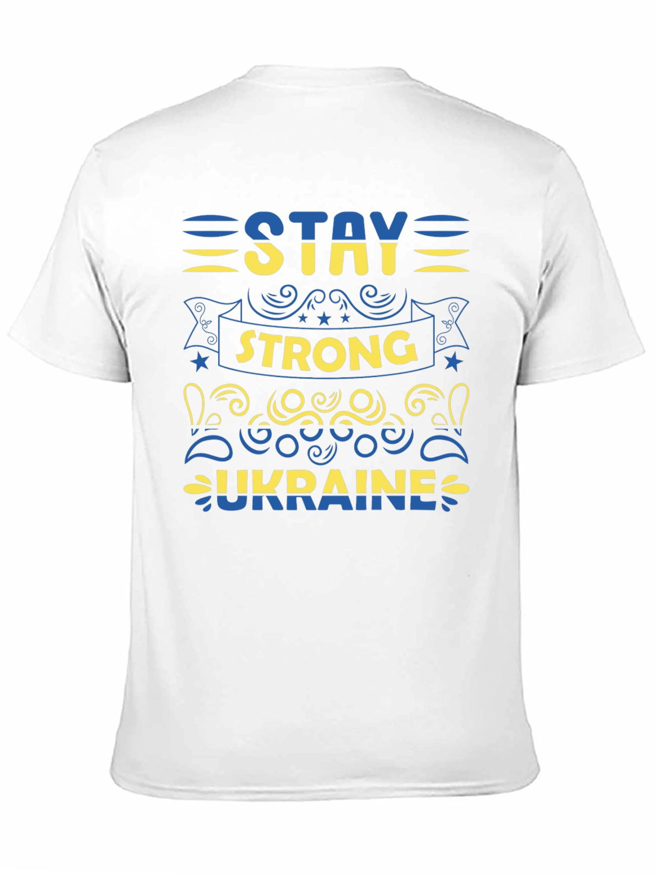 Stay Strong Ukraine T-Shirt - Black