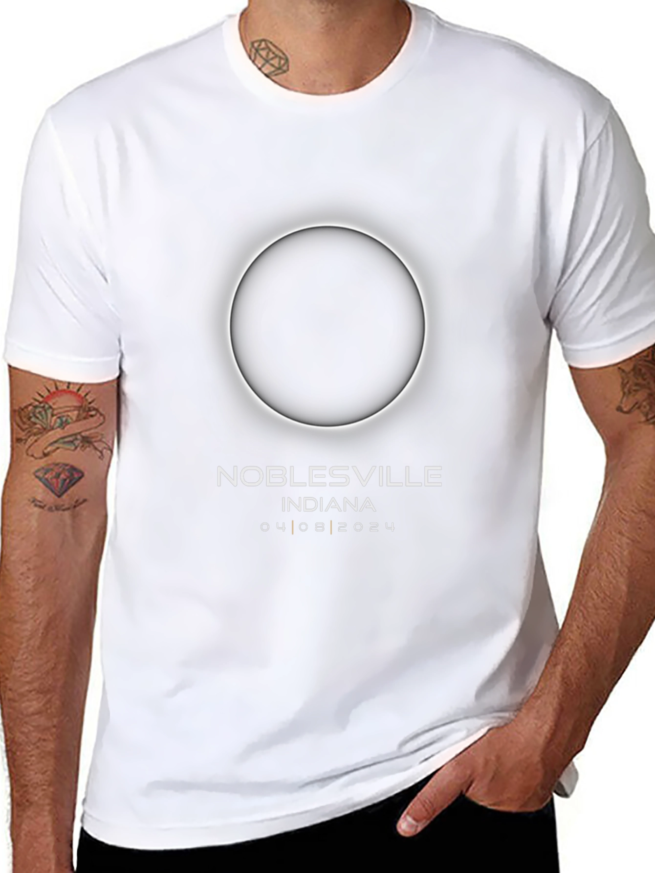 Noblesville Indiana Eclipse 2024 T-Shirt