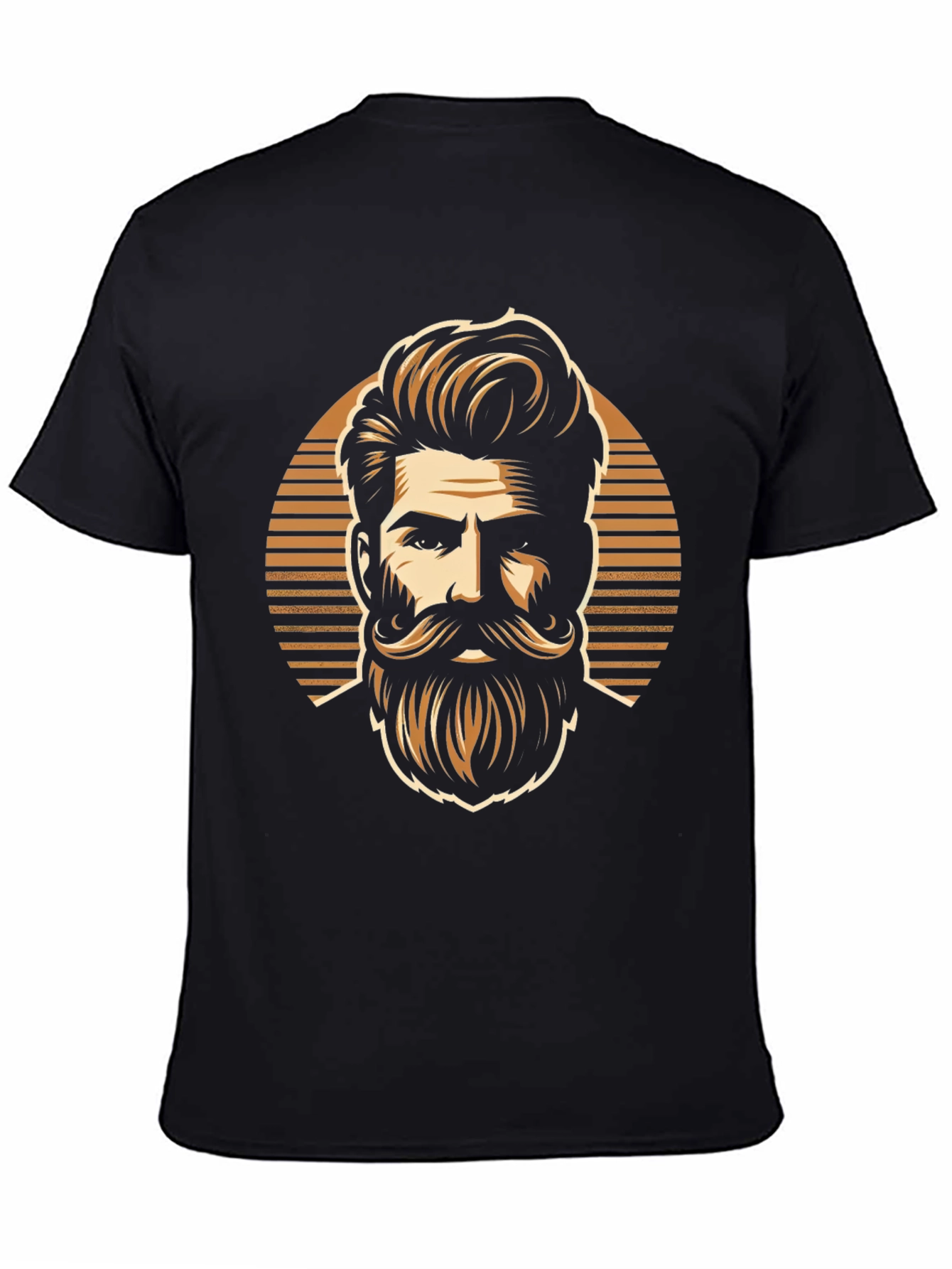 Bearded Man Graphic Tee - Stylish and Unique