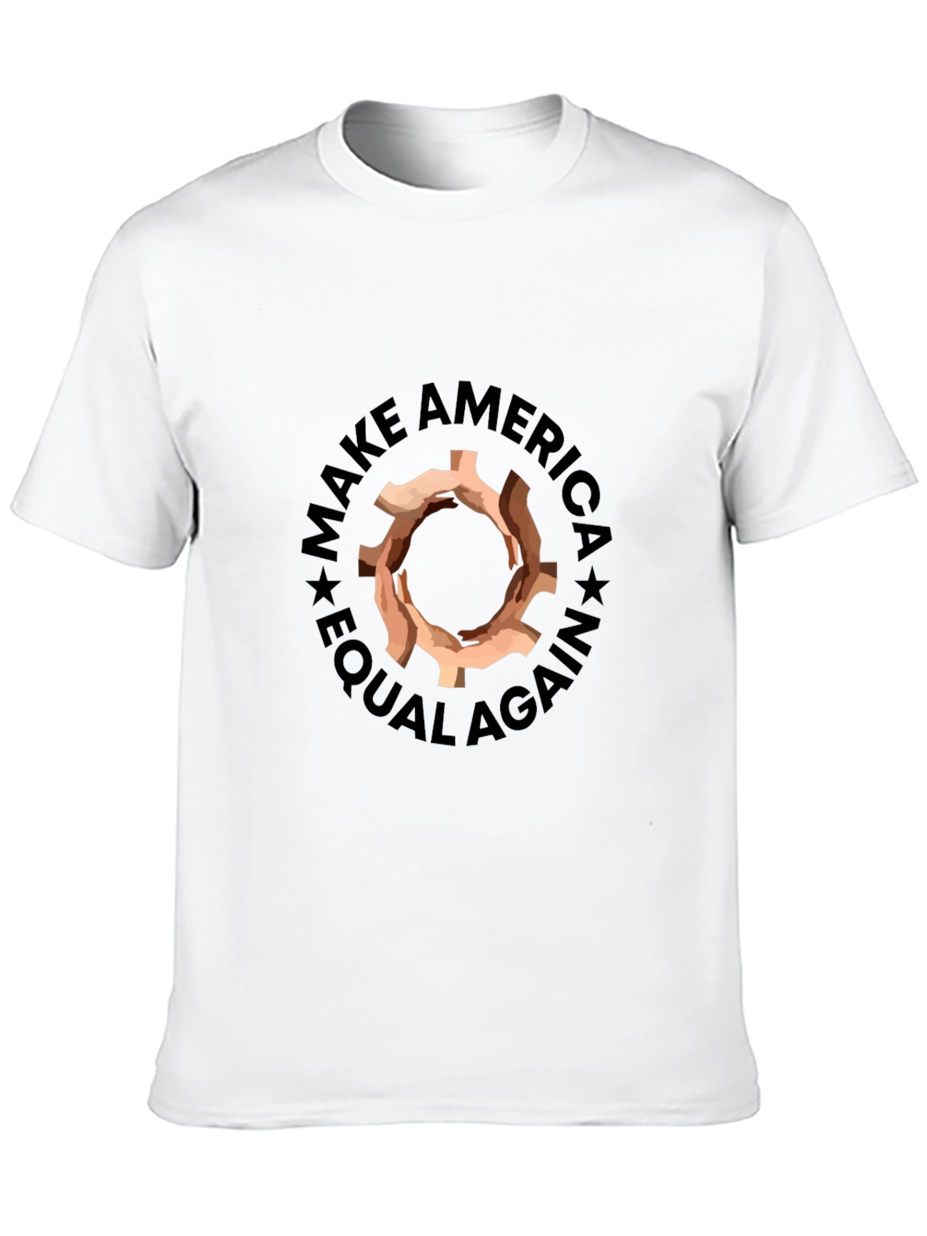 Equality Hands Graphic Tee - Black