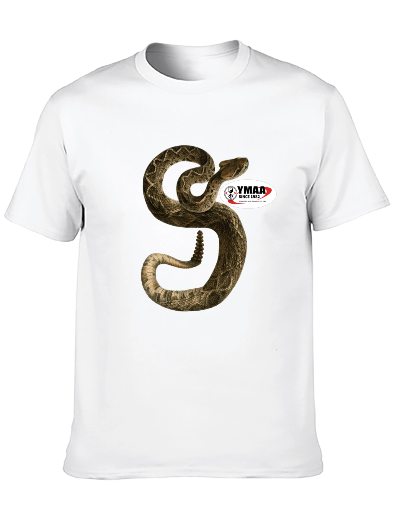 Snake T-Shirt - Mens Black Graphic Tee