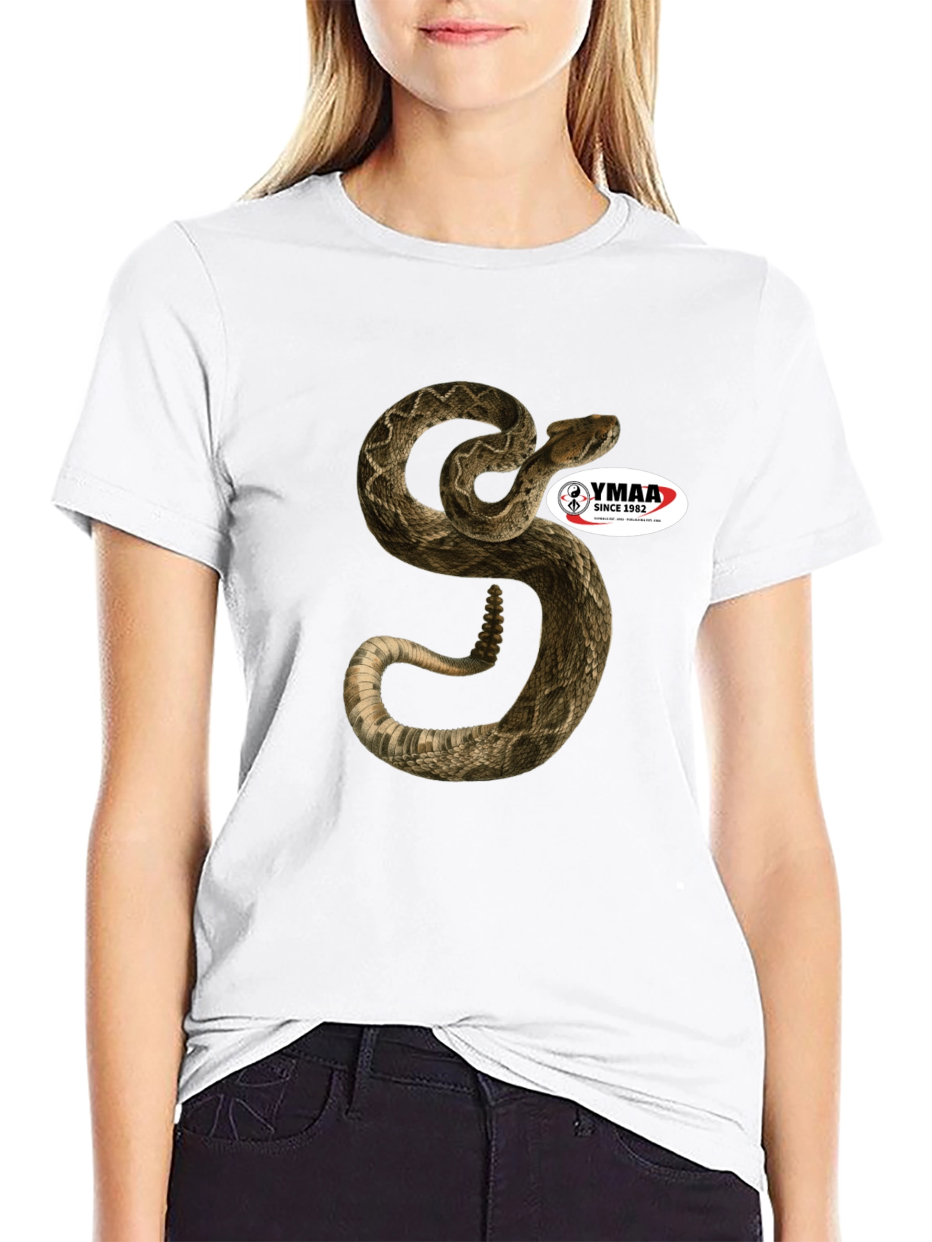 Snake T-Shirt - Mens Black Graphic Tee