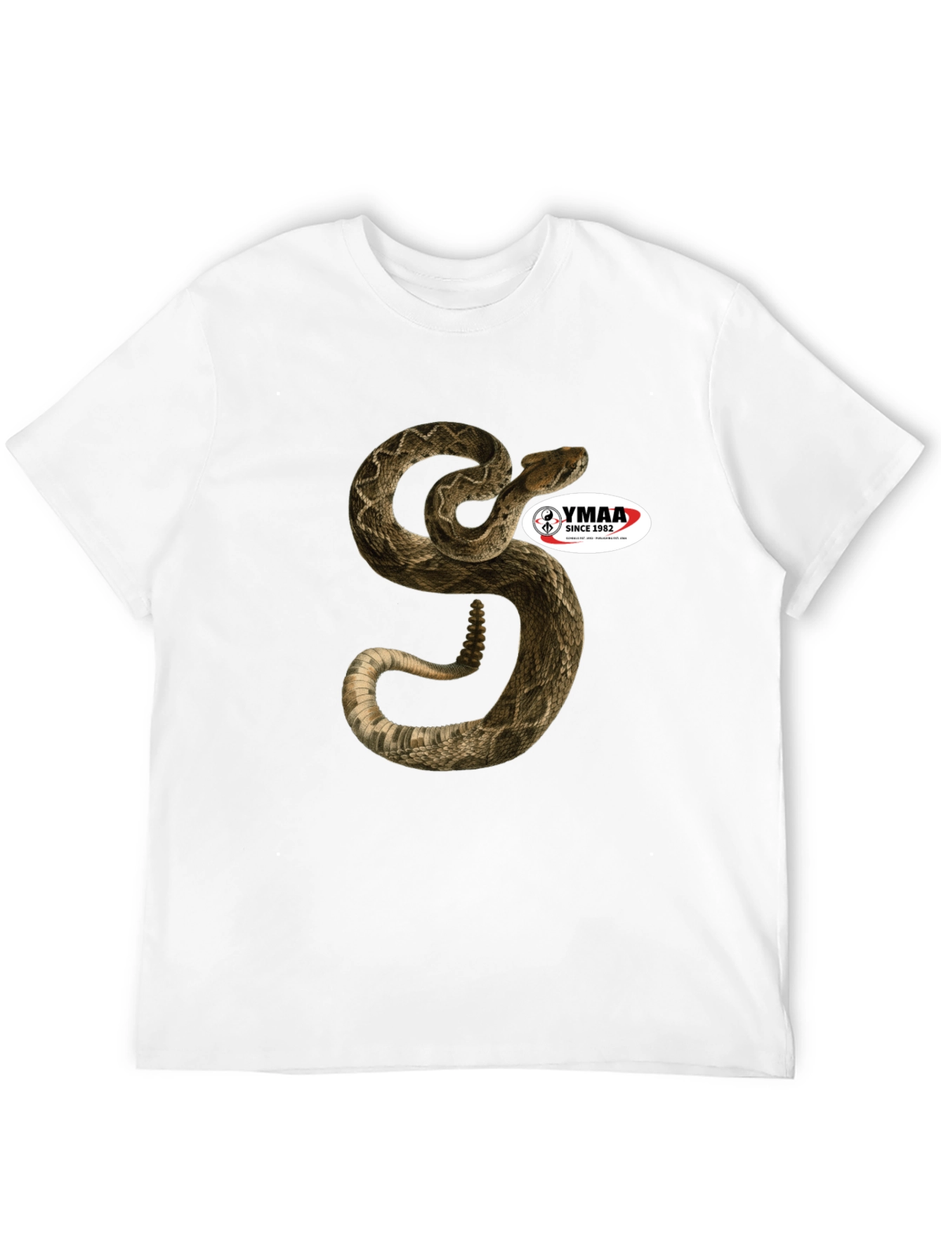 Snake T-Shirt - Mens Black Graphic Tee