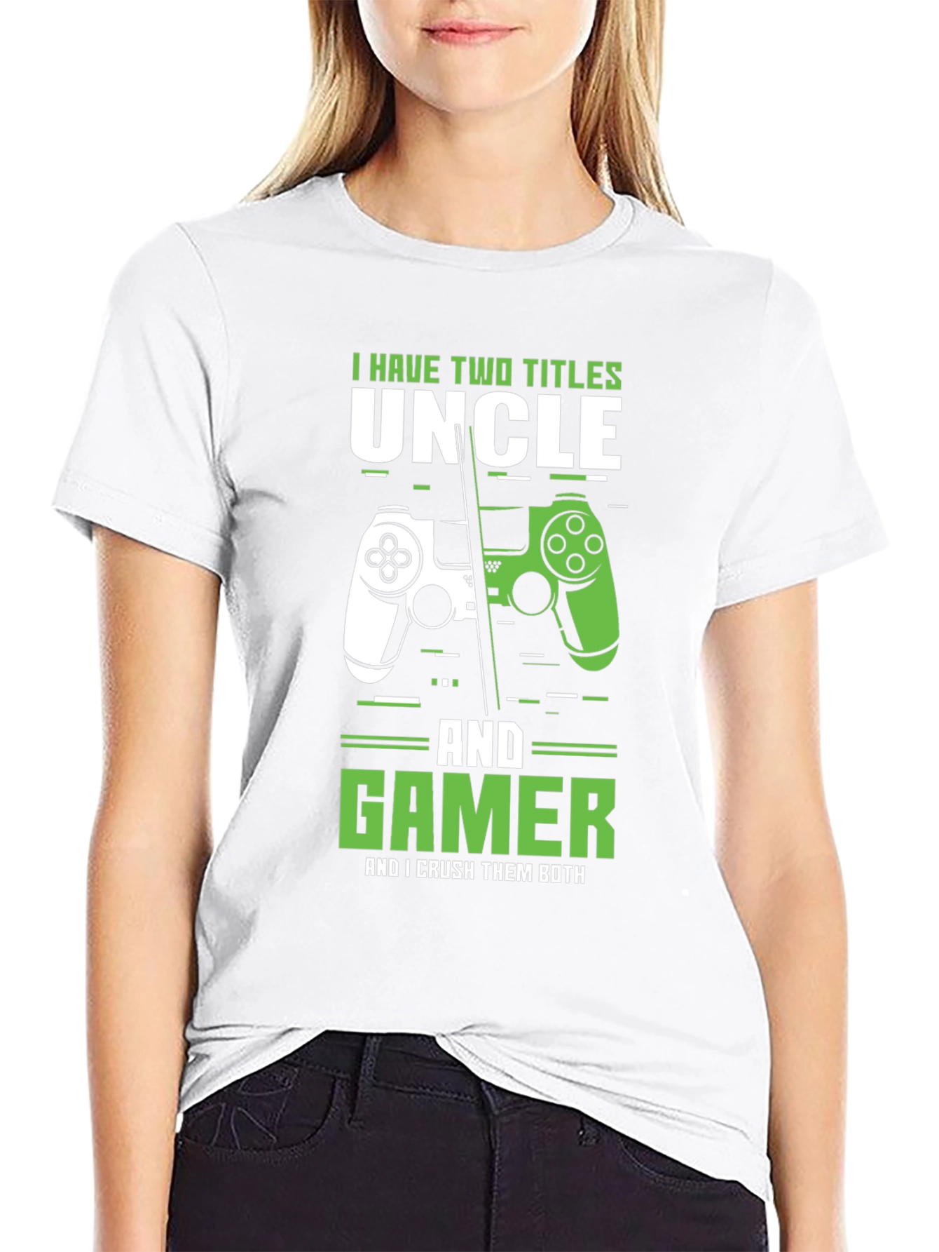 Uncle Gamer T-Shirt - Two Titles
