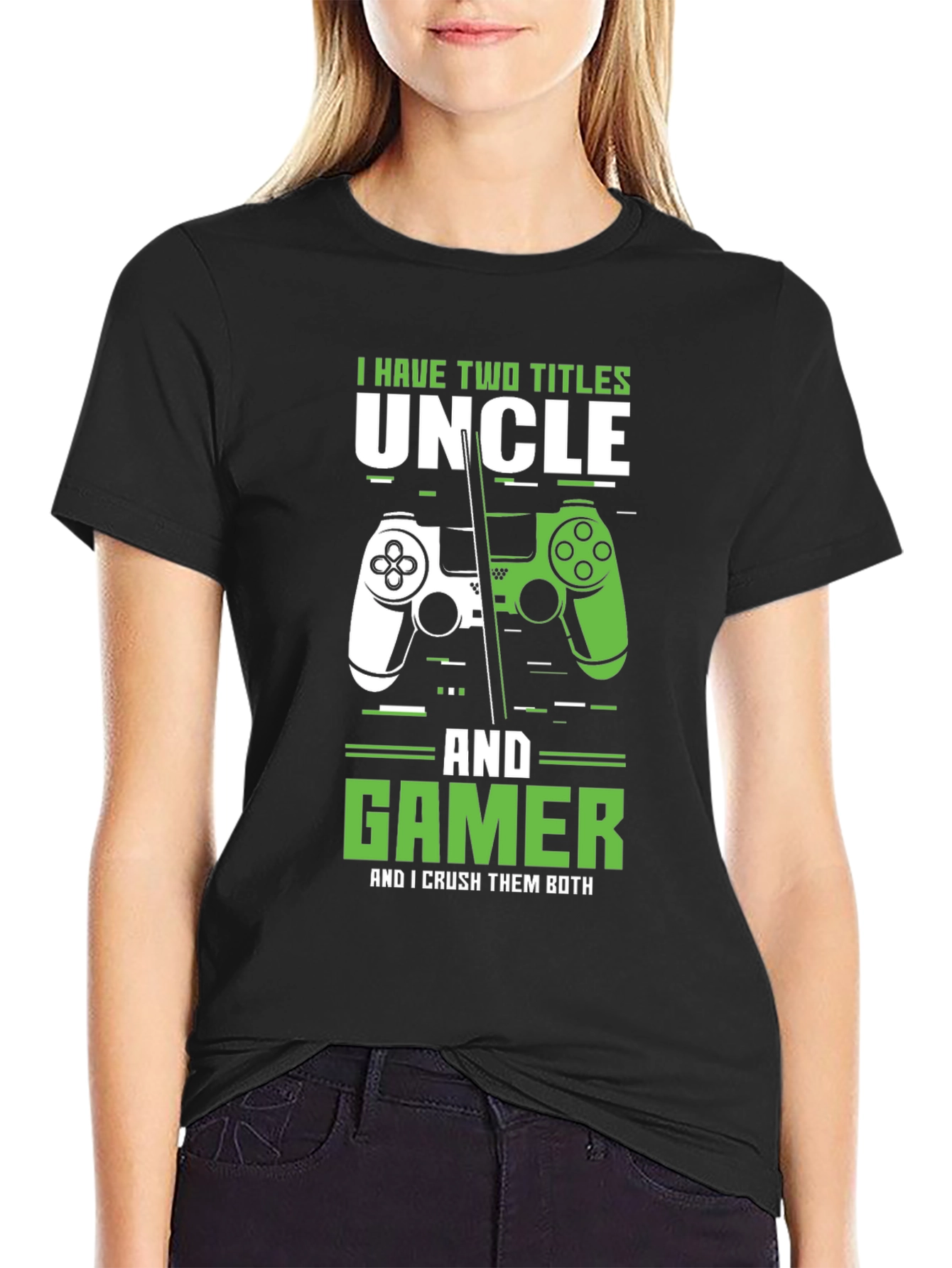 Uncle Gamer T-Shirt - Two Titles