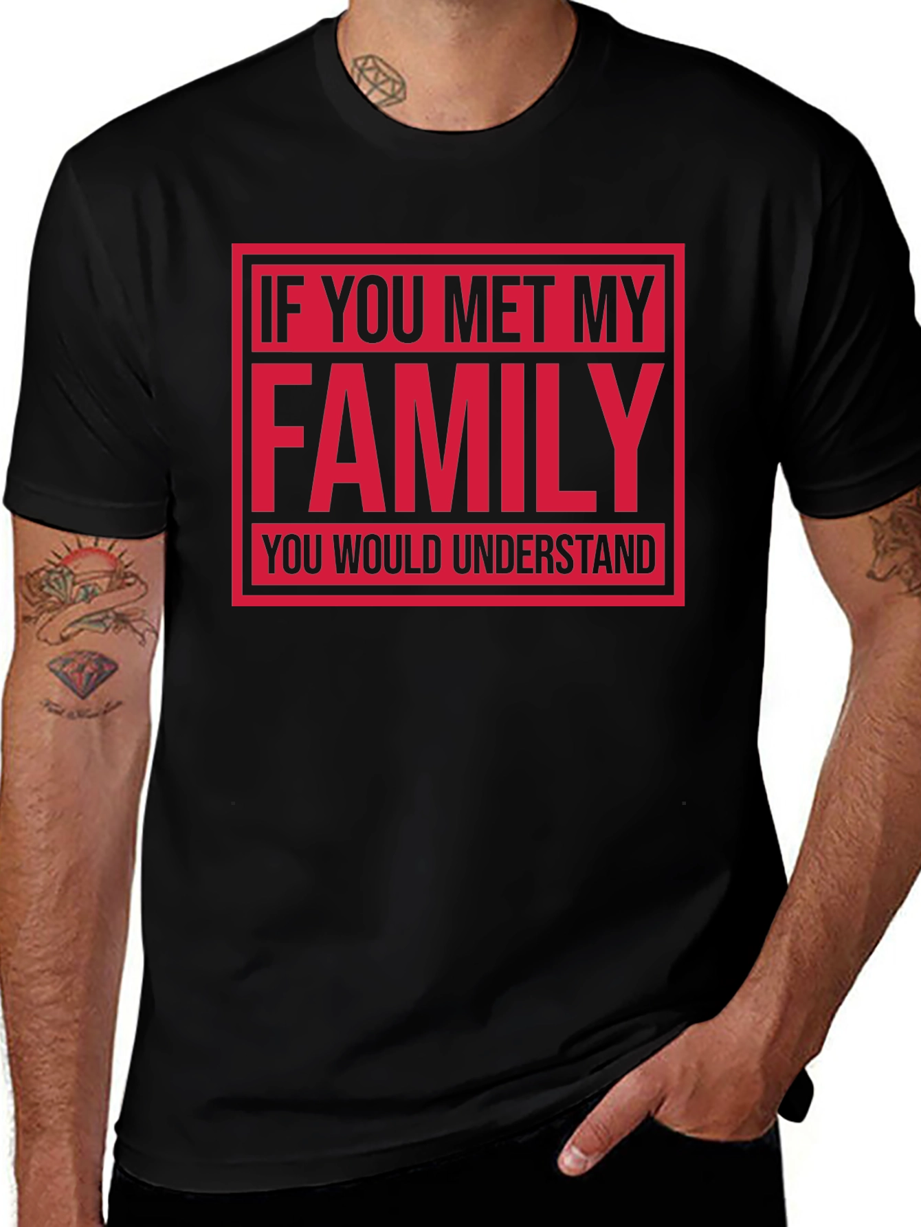 Family Humor Graphic T-Shirt
