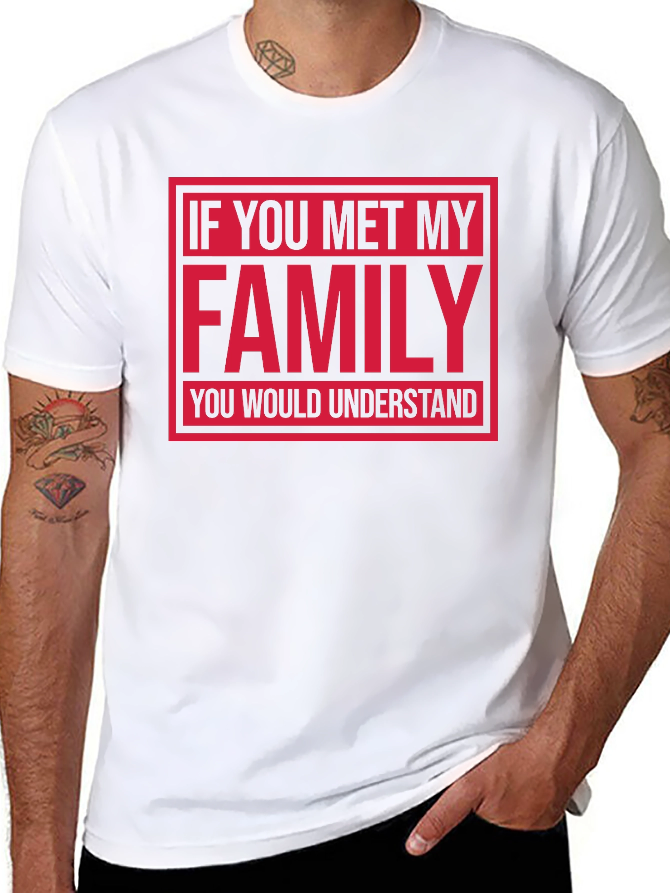 Family Humor Graphic T-Shirt