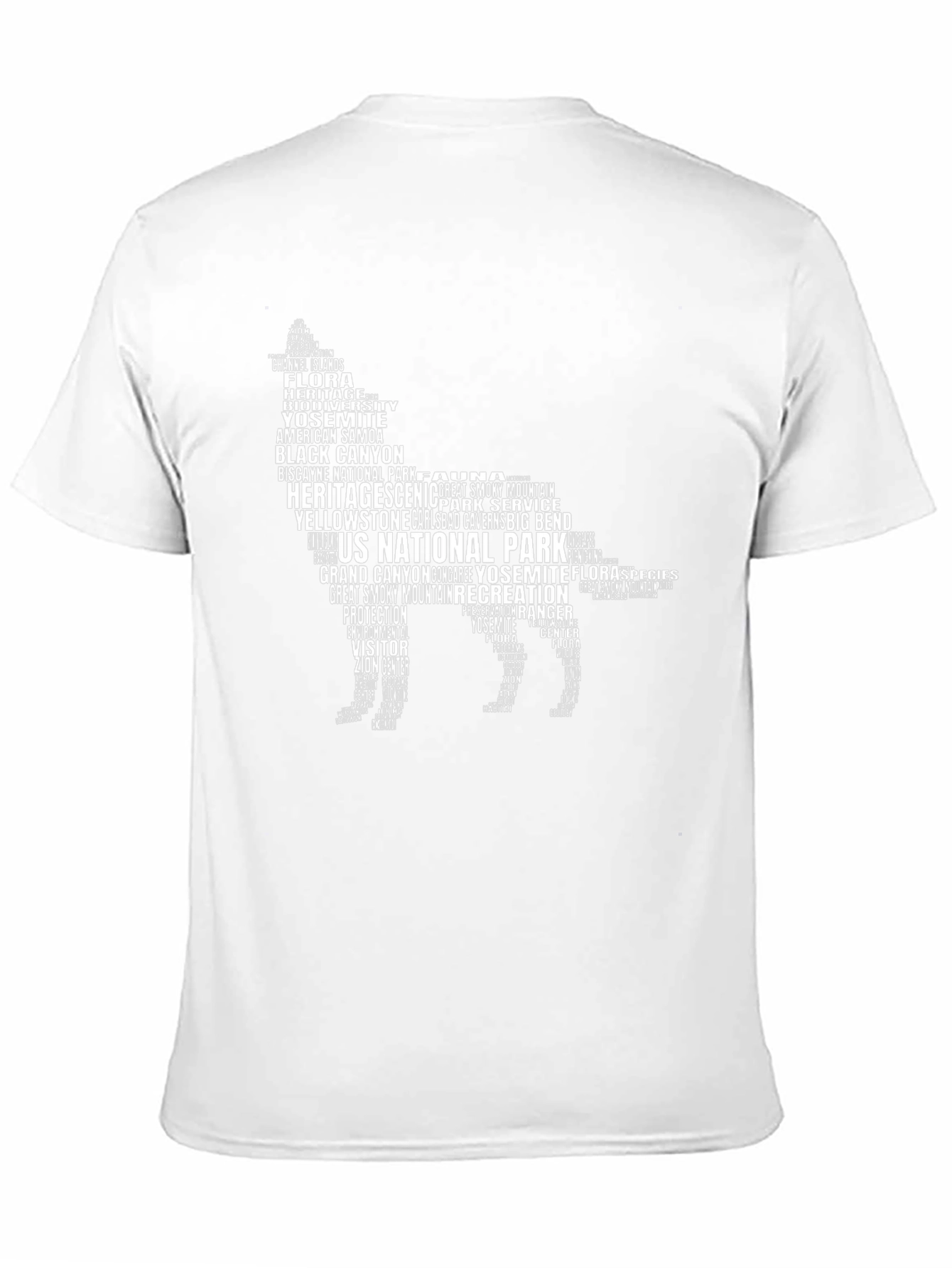 National Park Wolf T-Shirt