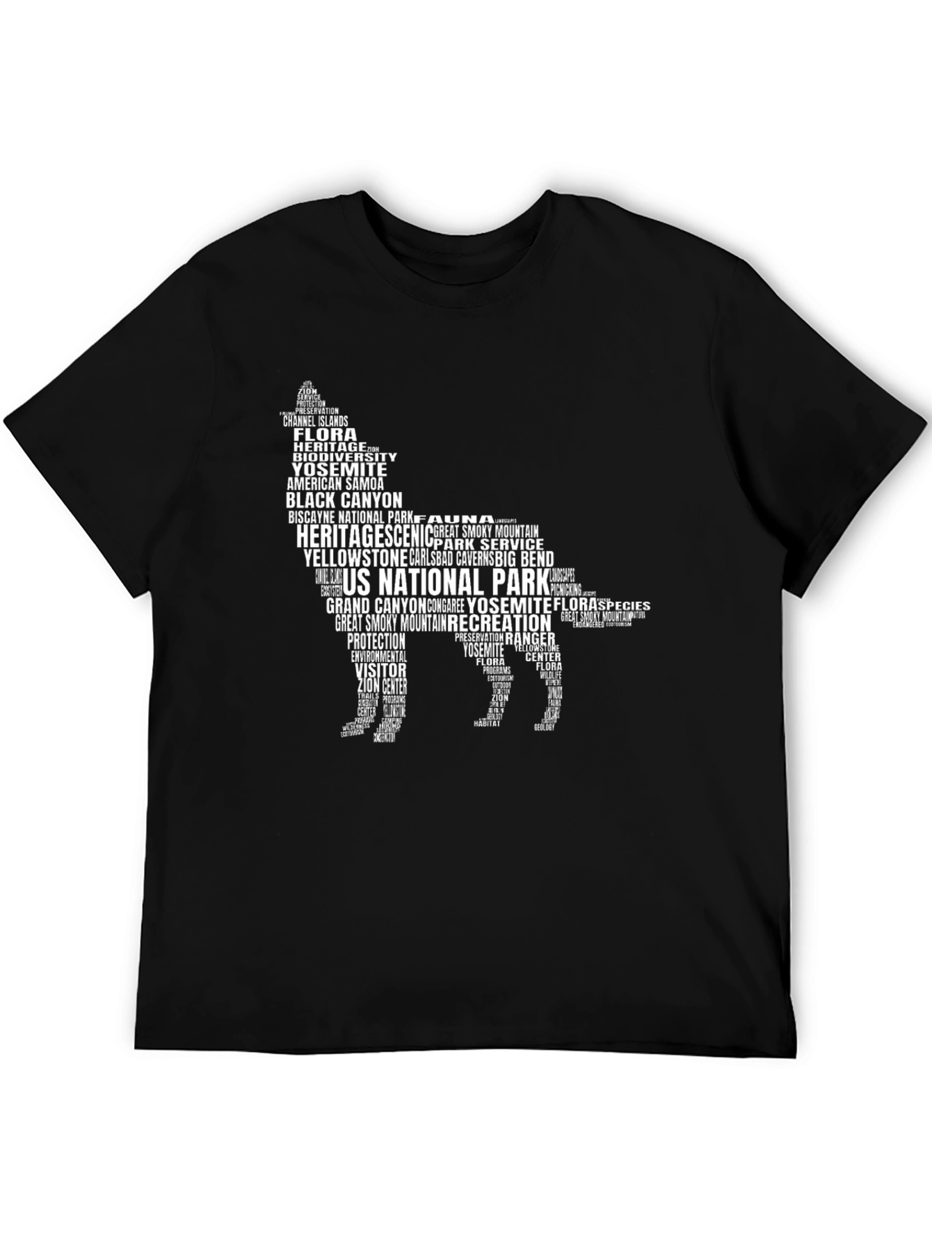 National Park Wolf T-Shirt