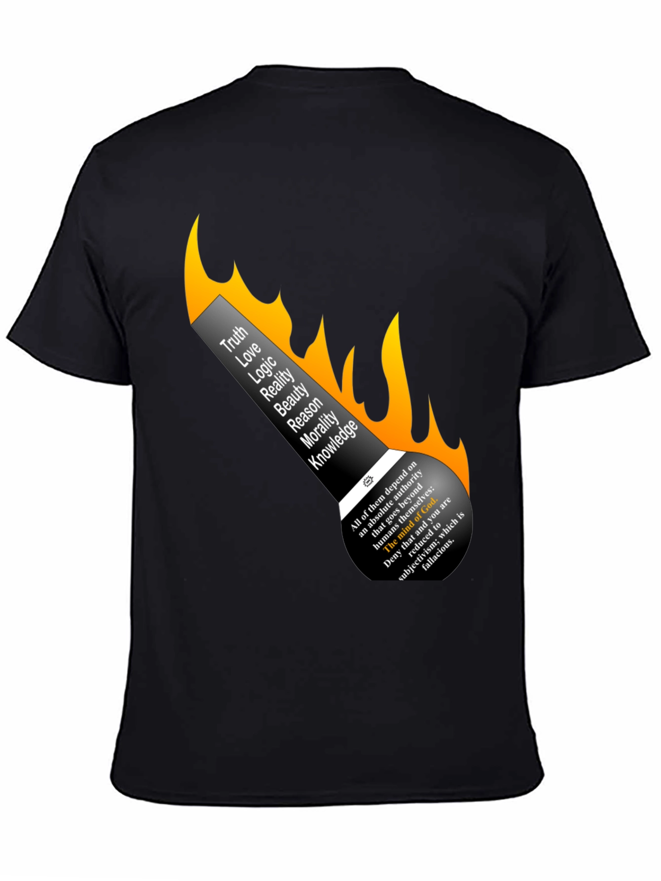 Truth Love Logic T-Shirt - Knowledge & Reason Design