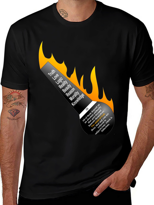 Truth Love Logic T-Shirt - Knowledge & Reason Design
