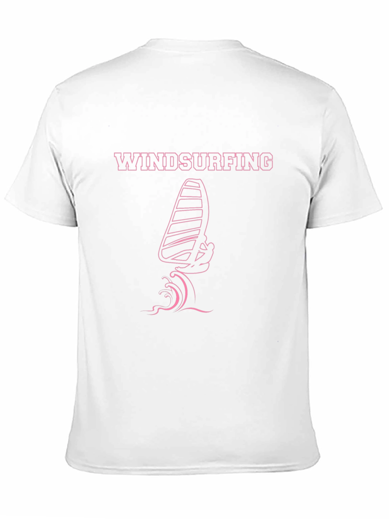 Windsurfing Graphic Tee - Stylish Black T-Shirt