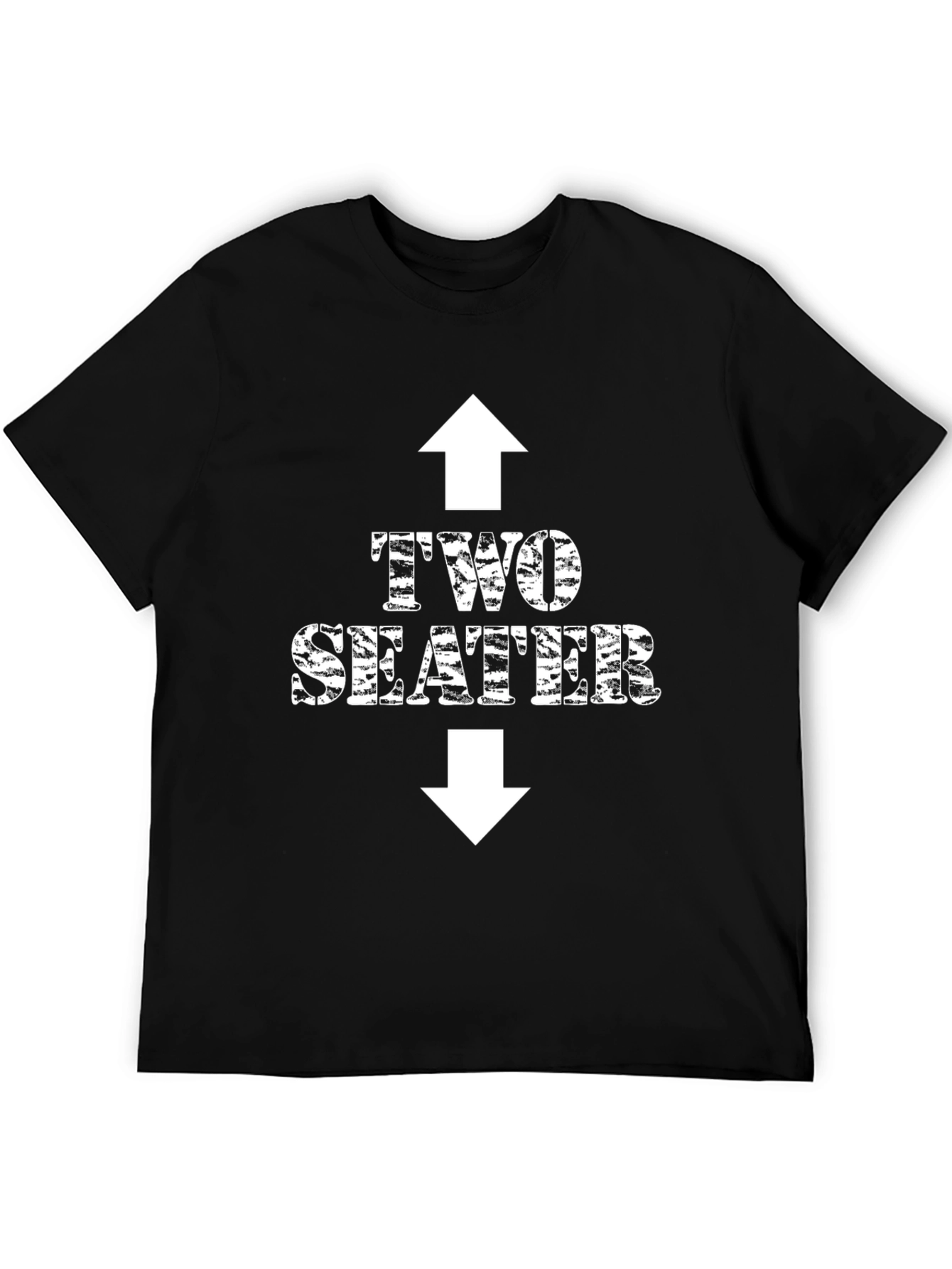 Two Seater Graphic Tee - Funny Adult Humor