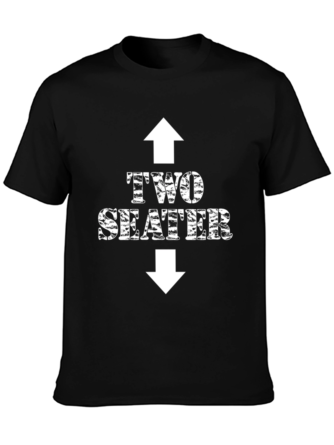 Two Seater Graphic Tee - Funny Adult Humor