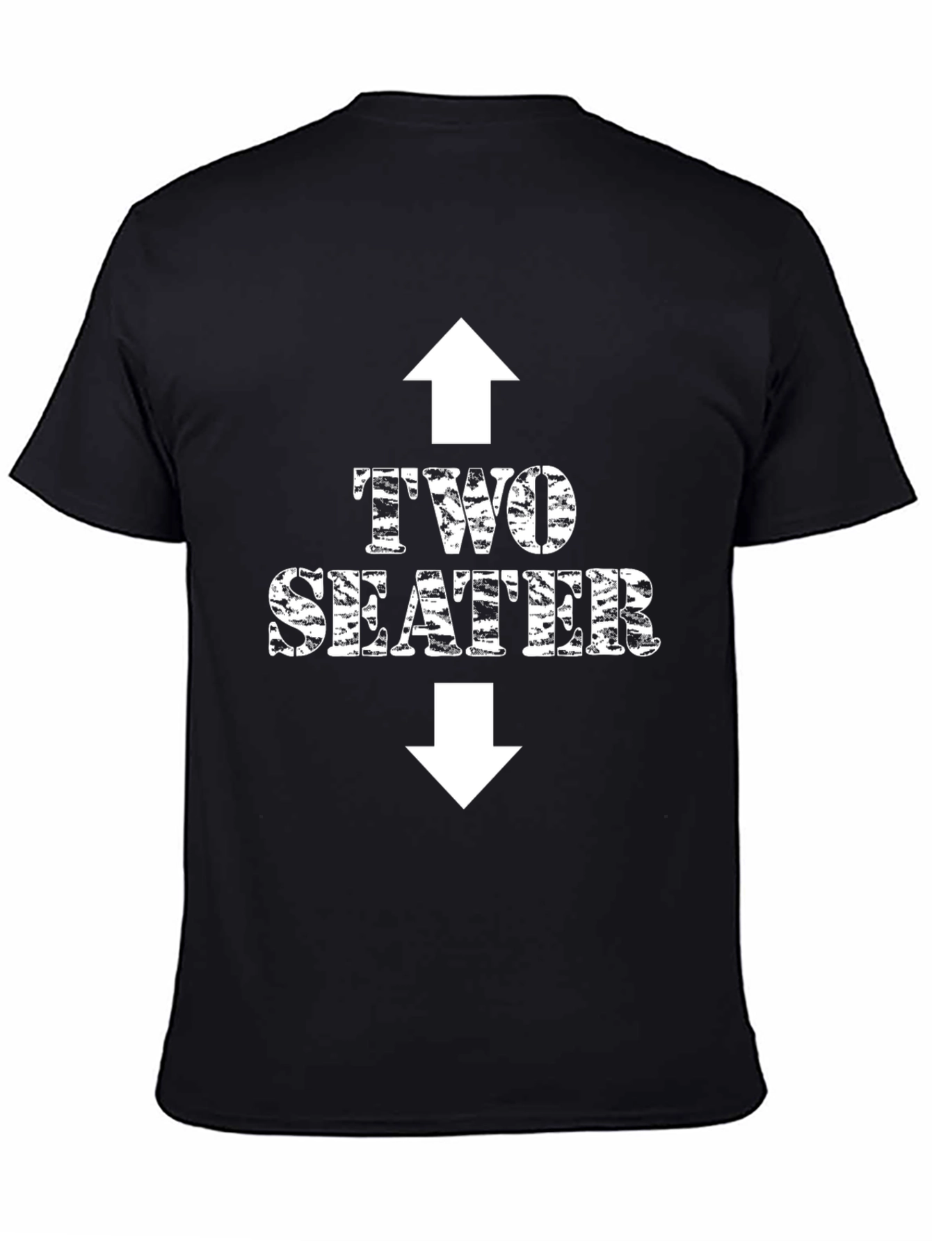 Two Seater Graphic Tee - Funny Adult Humor