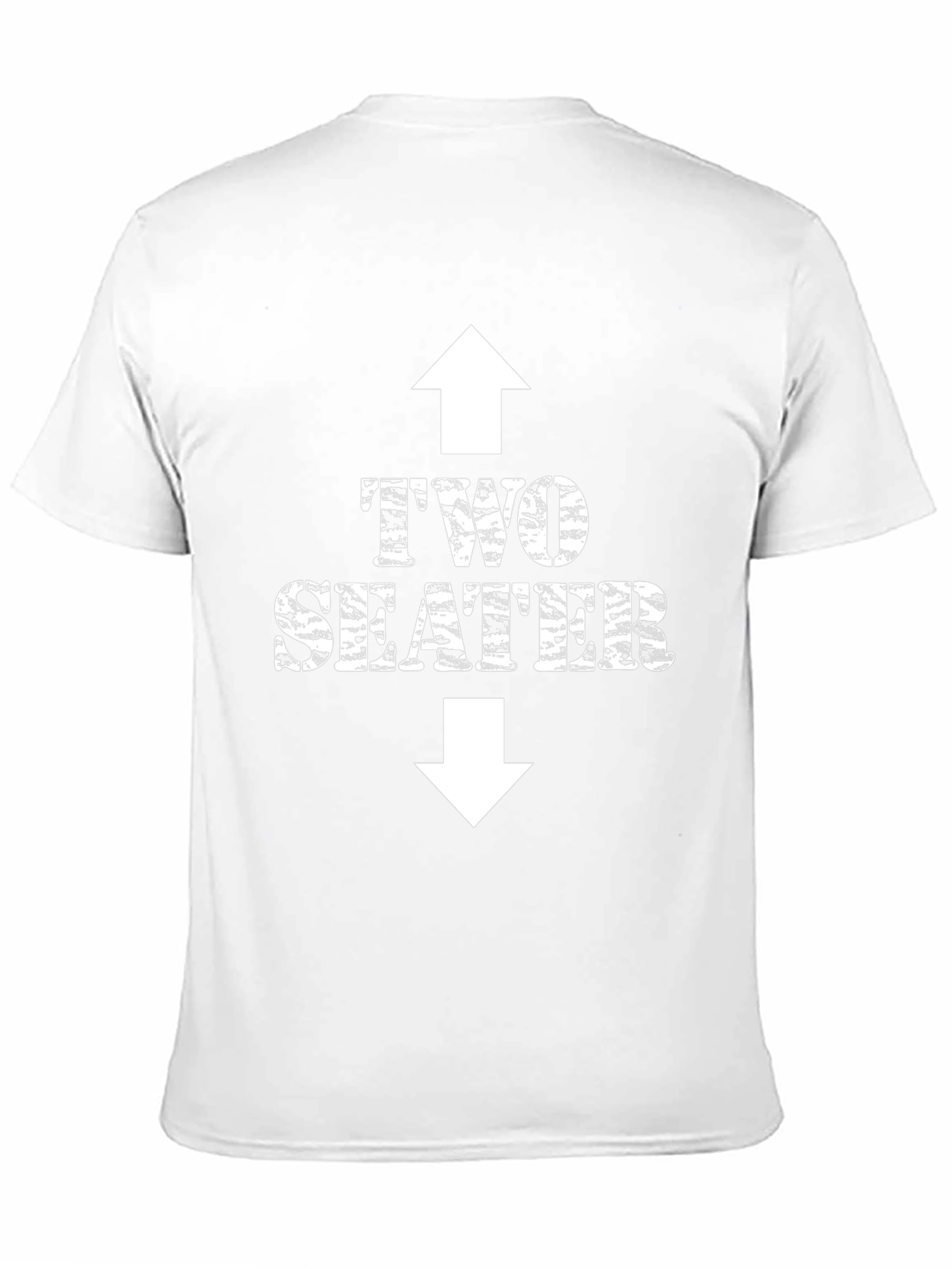 Two Seater Graphic Tee - Funny Adult Humor