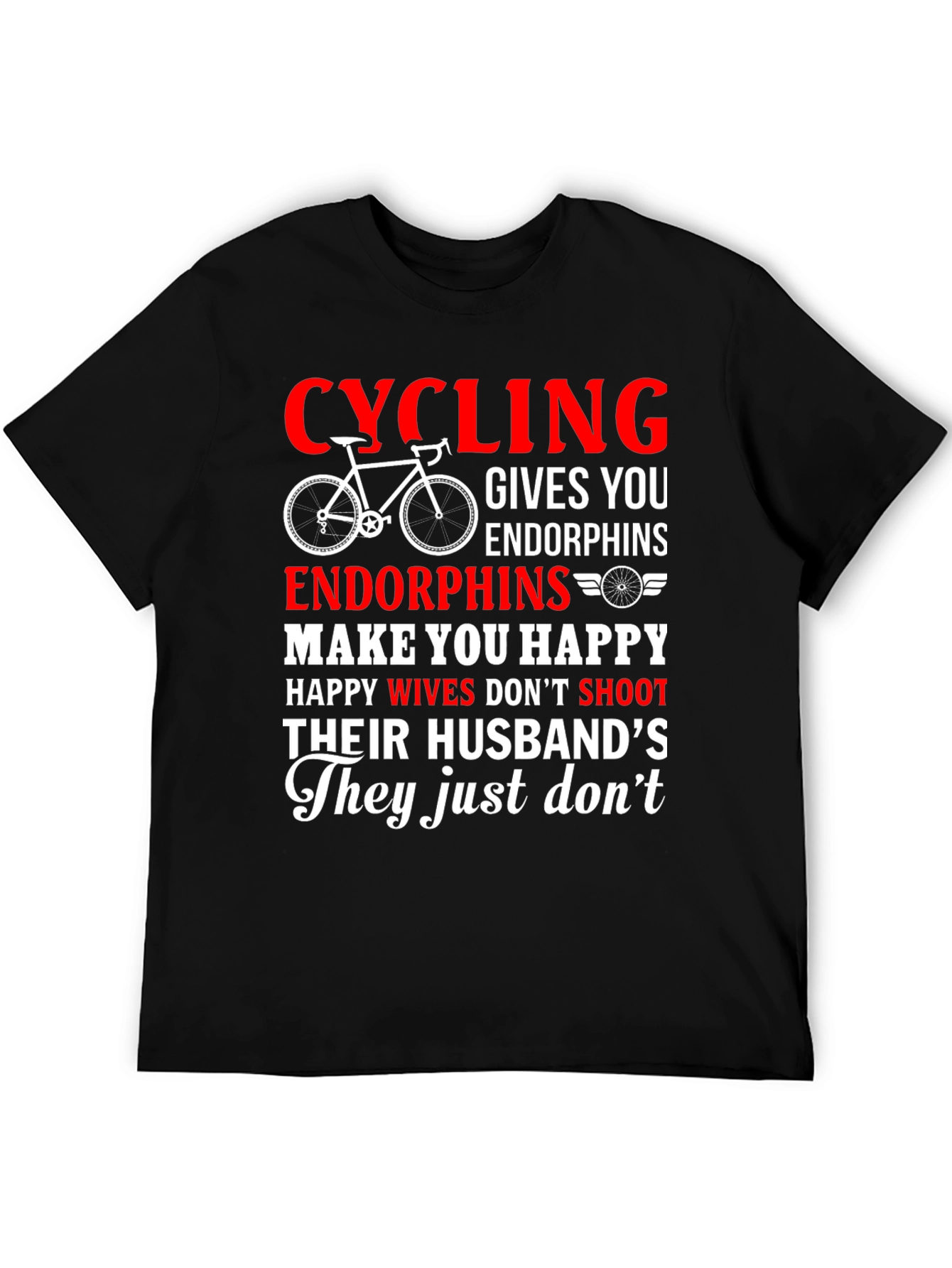 Cycling Endorphins Graphic Tee
