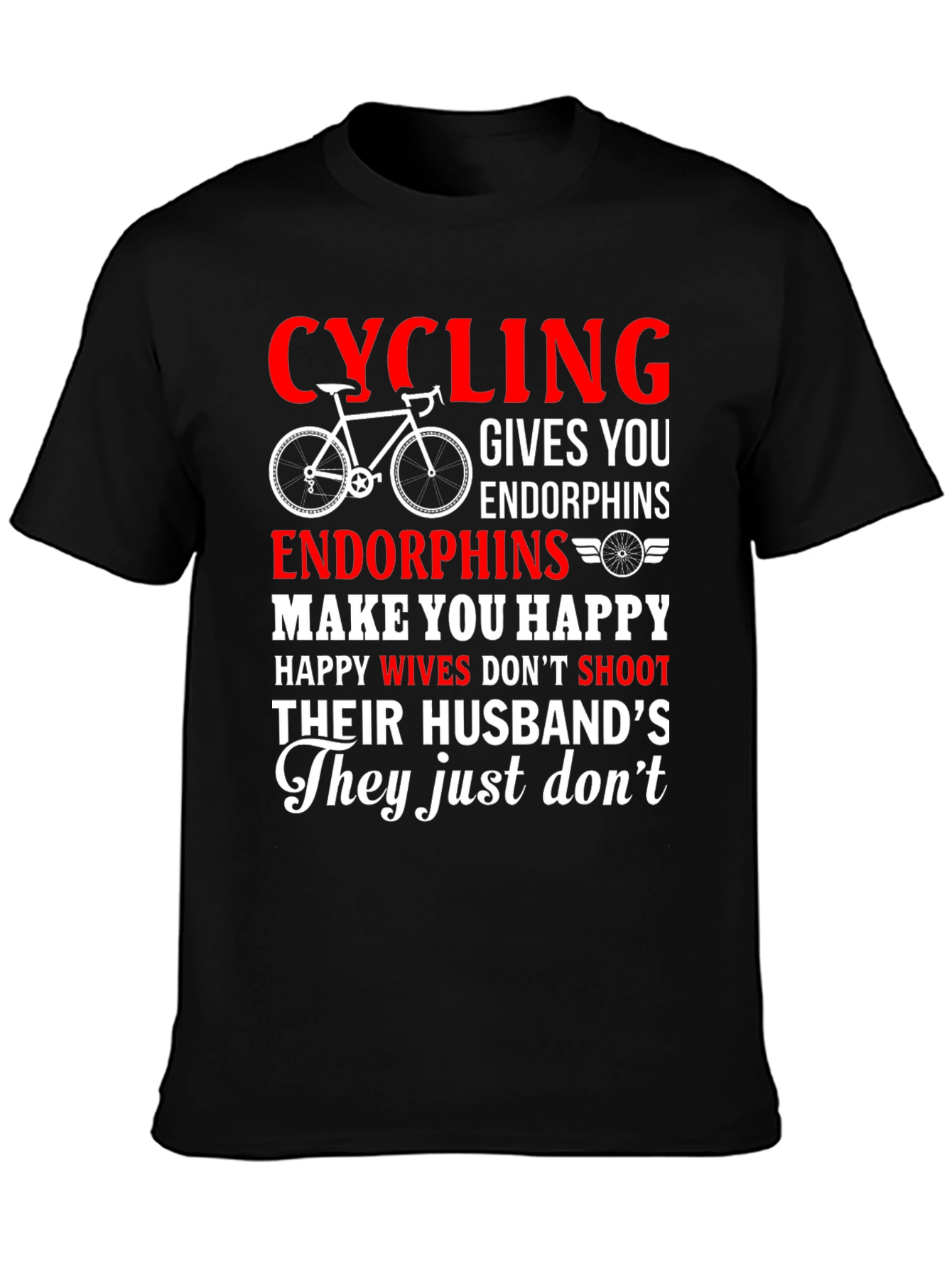 Cycling Endorphins Graphic Tee