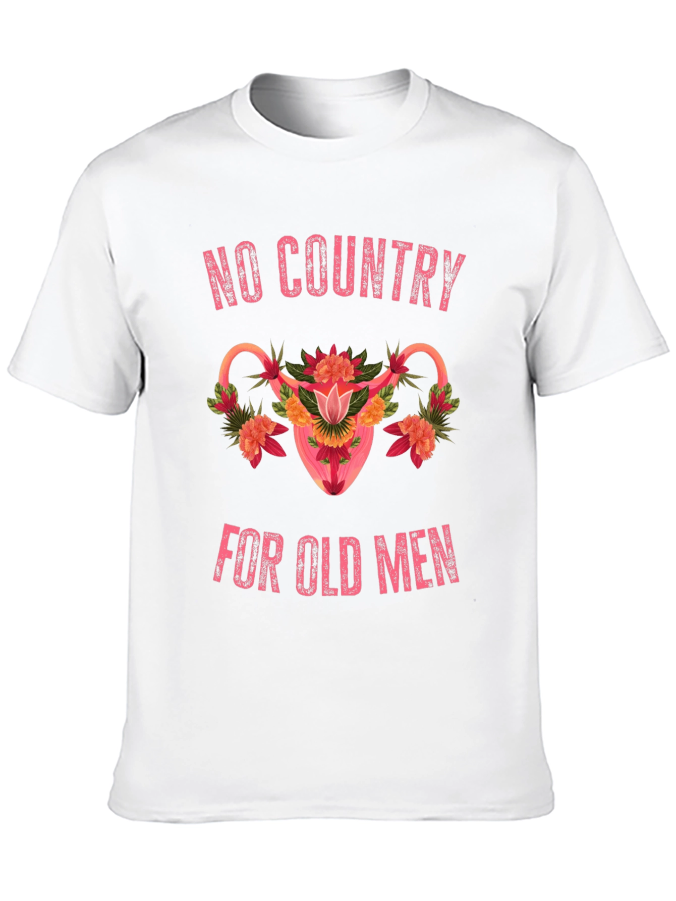 No Country For Old Men Uterus Graphic T-Shirt