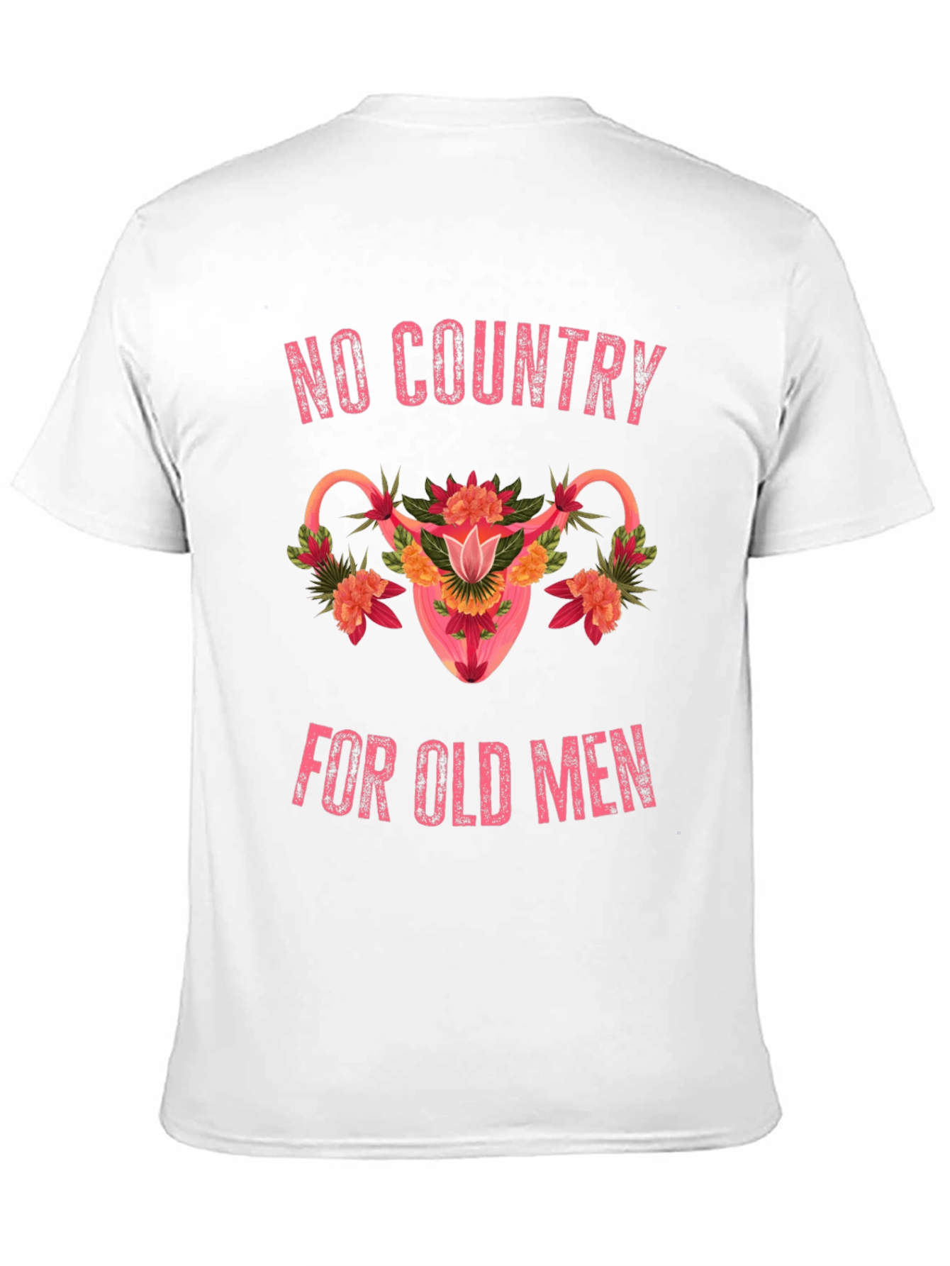 No Country For Old Men Uterus Graphic T-Shirt