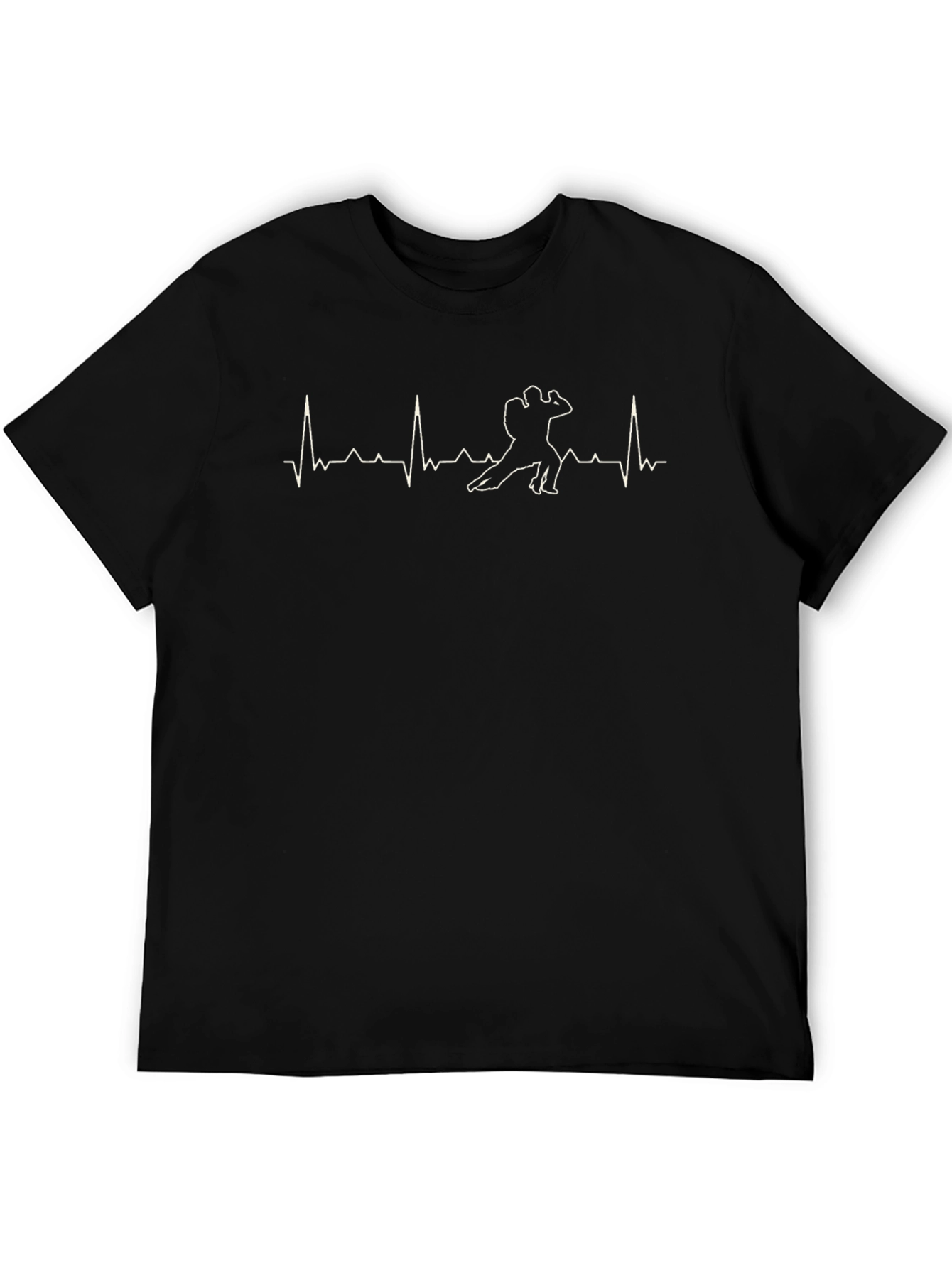 Tango Heartbeat Graphic Tee - Black