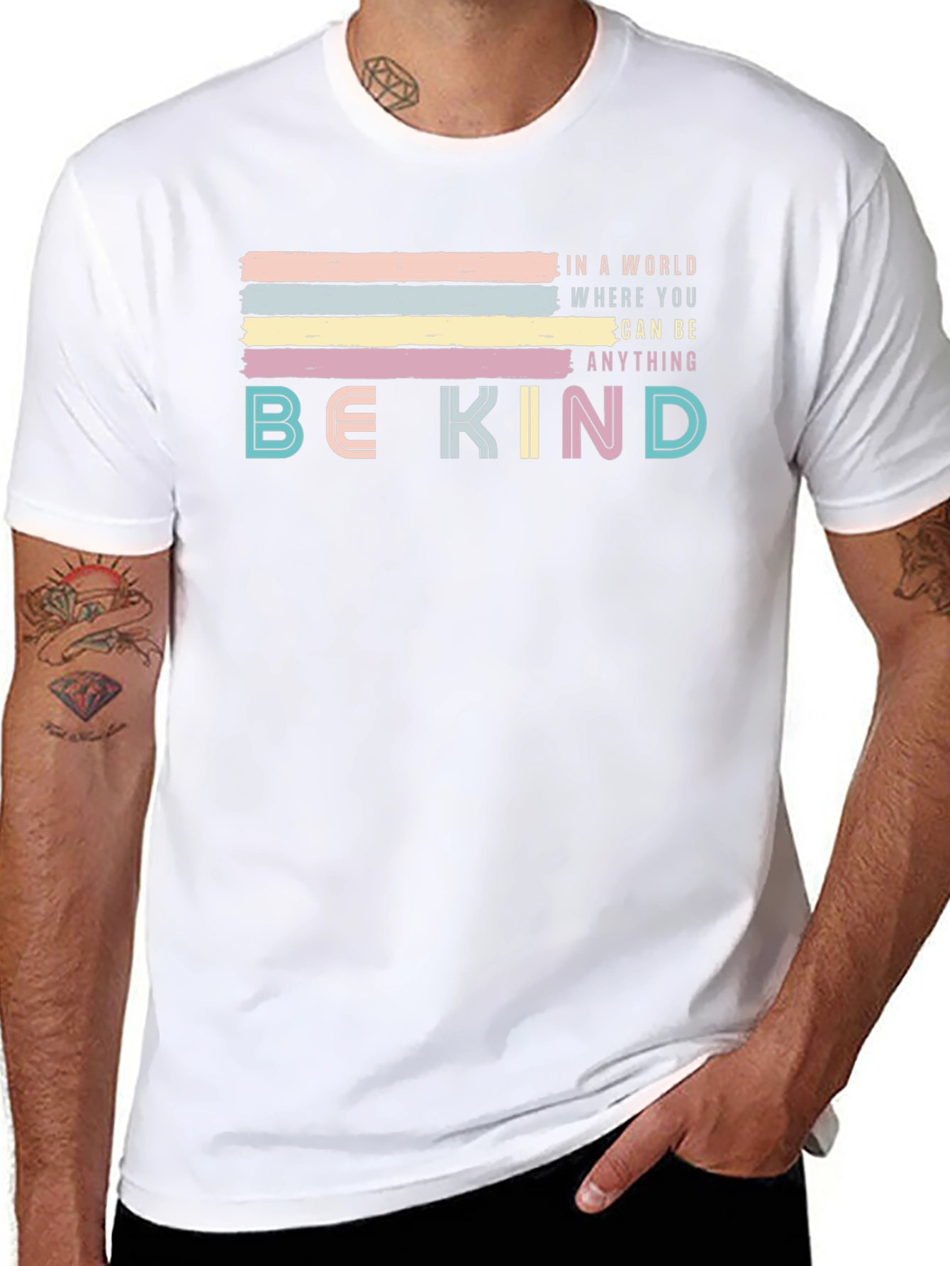 Be Kind Graphic Tee - Inspirational Unisex T-Shirt