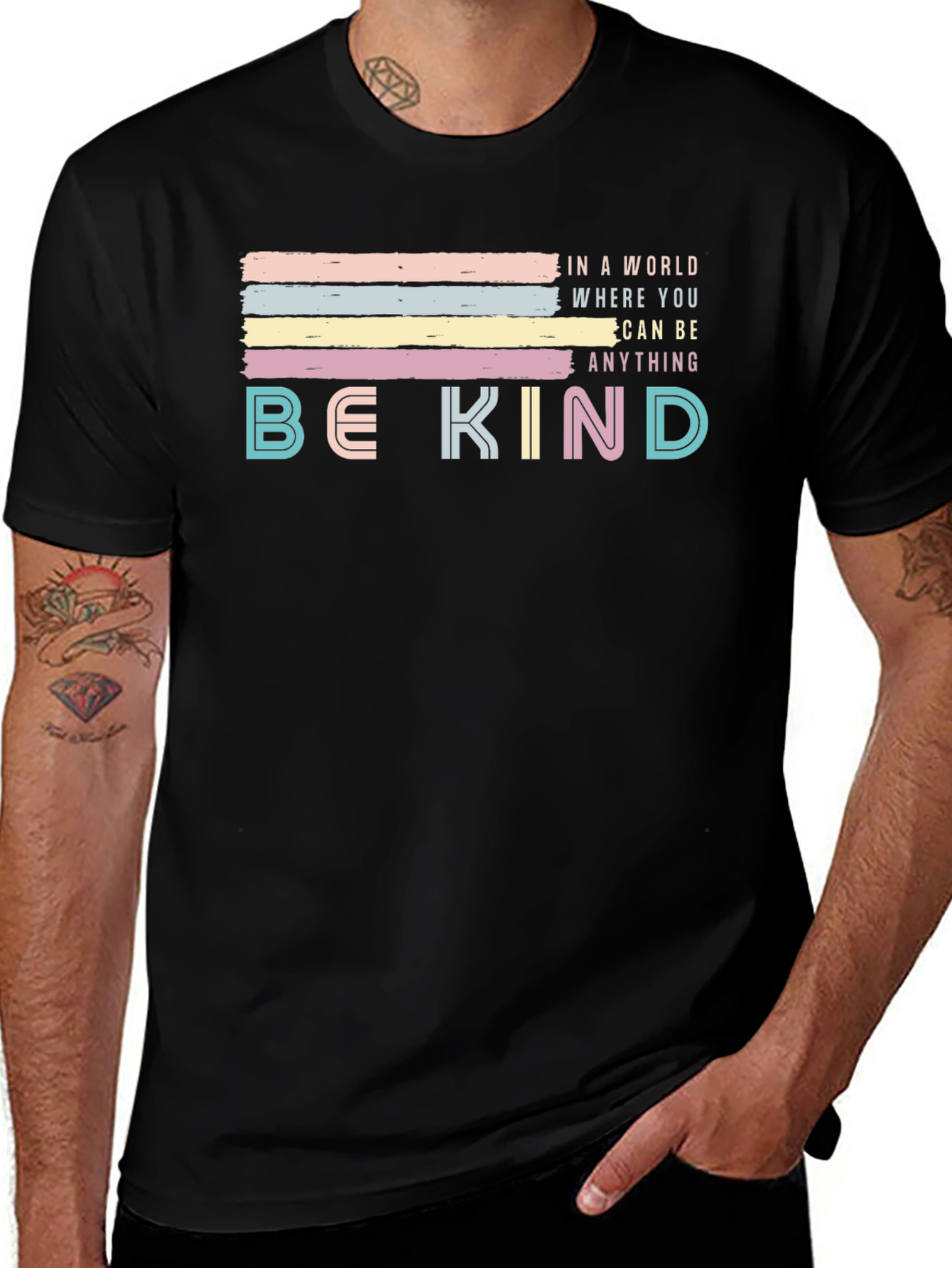 Be Kind Graphic Tee - Inspirational Unisex T-Shirt