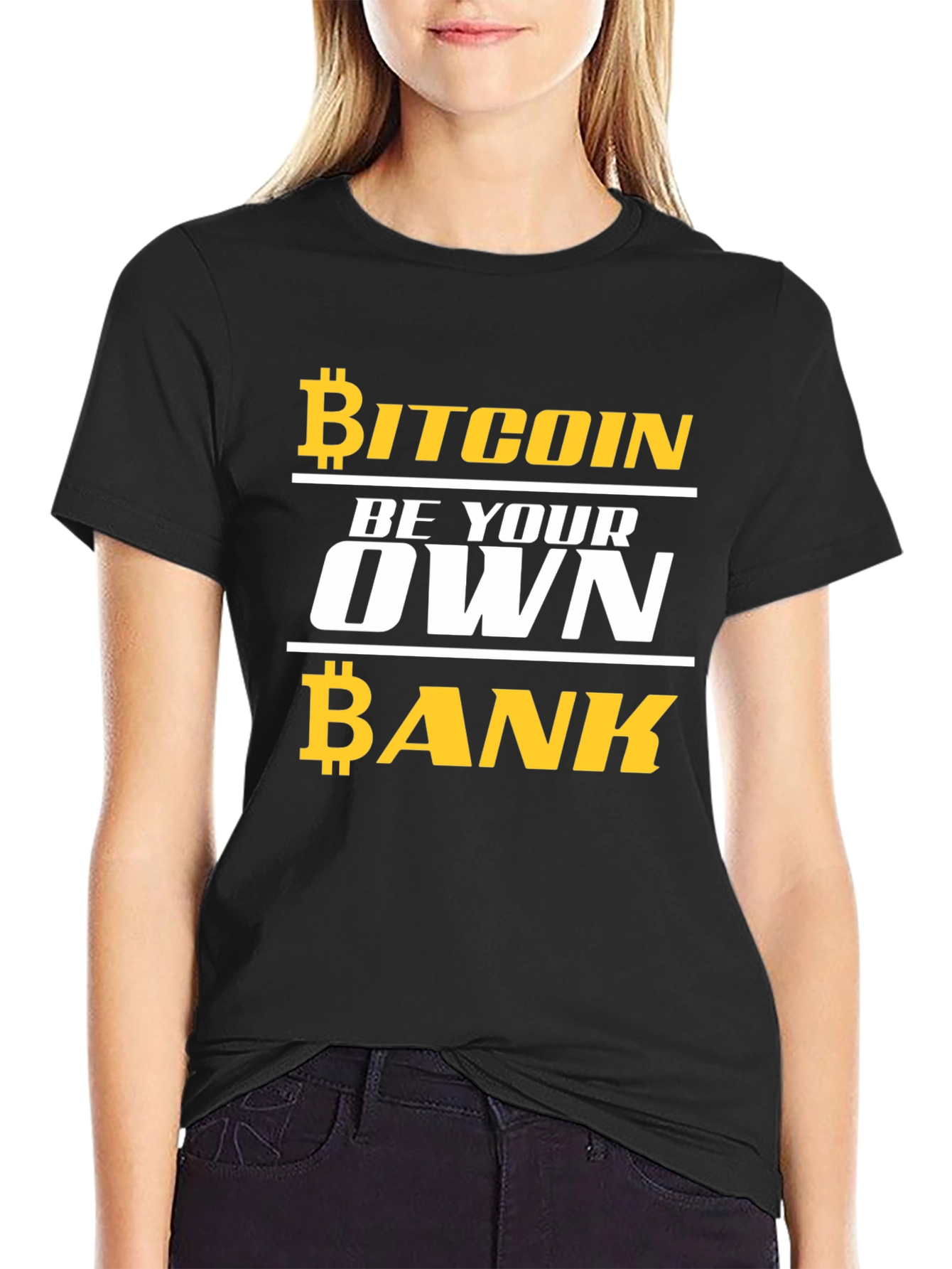 Bitcoin Be Your Own Bank Graphic T-Shirt