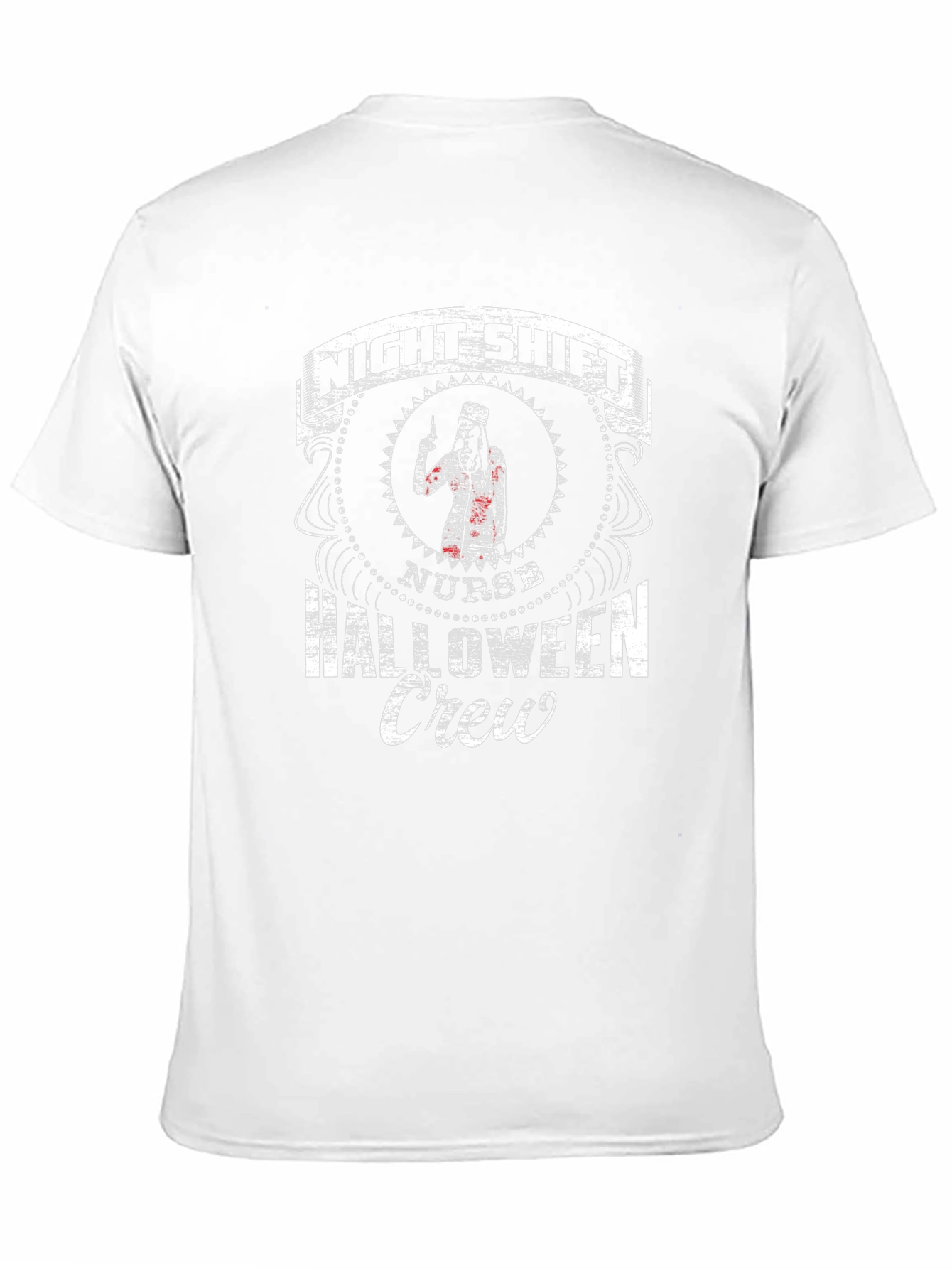 Night Shift Nurse Halloween Crew T-Shirt