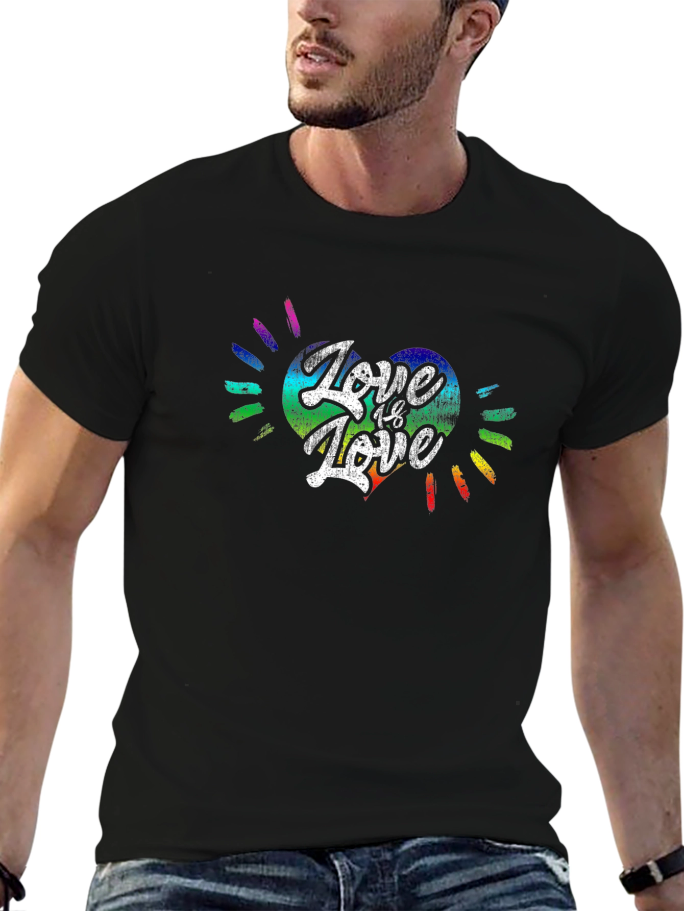 Love is Love Pride T-Shirt - Black