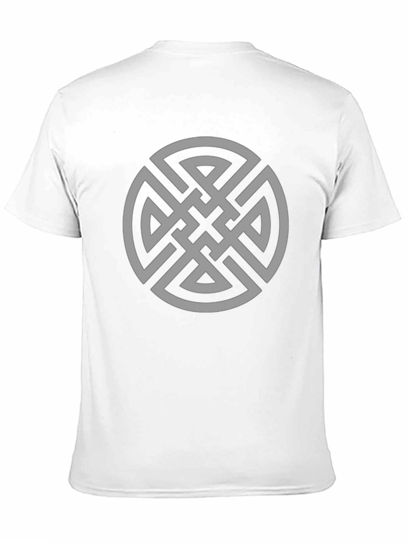 Celtic Knot Graphic Tee - Black Cotton Comfort