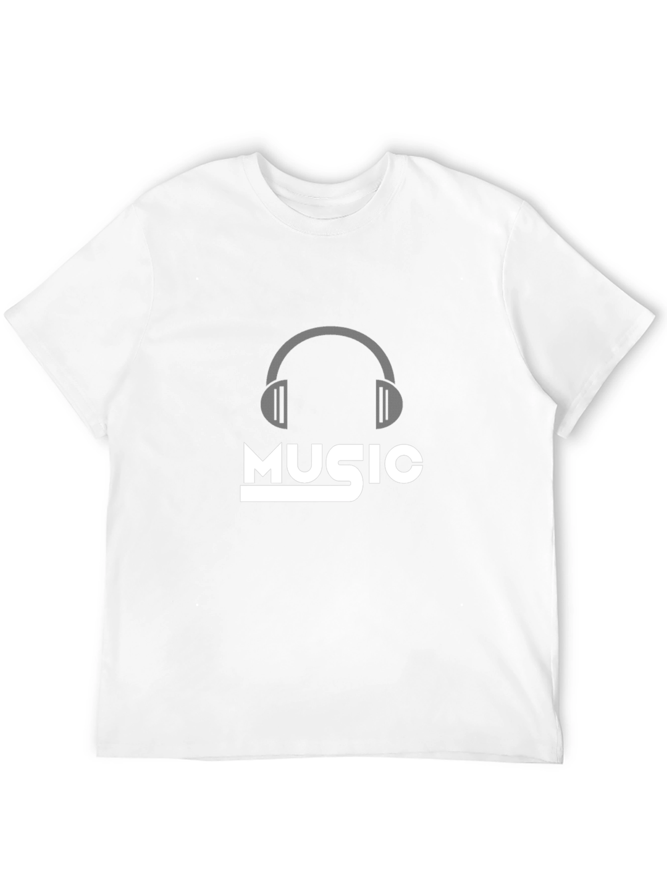 Music Headphones Graphic T-Shirt