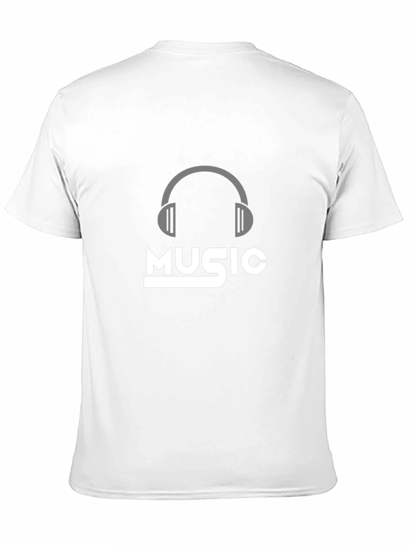 Music Headphones Graphic T-Shirt