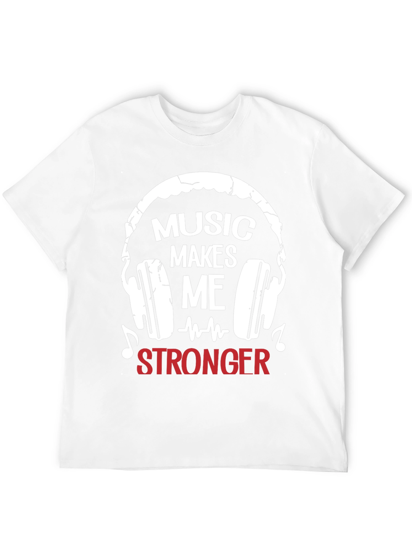 Music Makes Me Stronger Graphic Tee