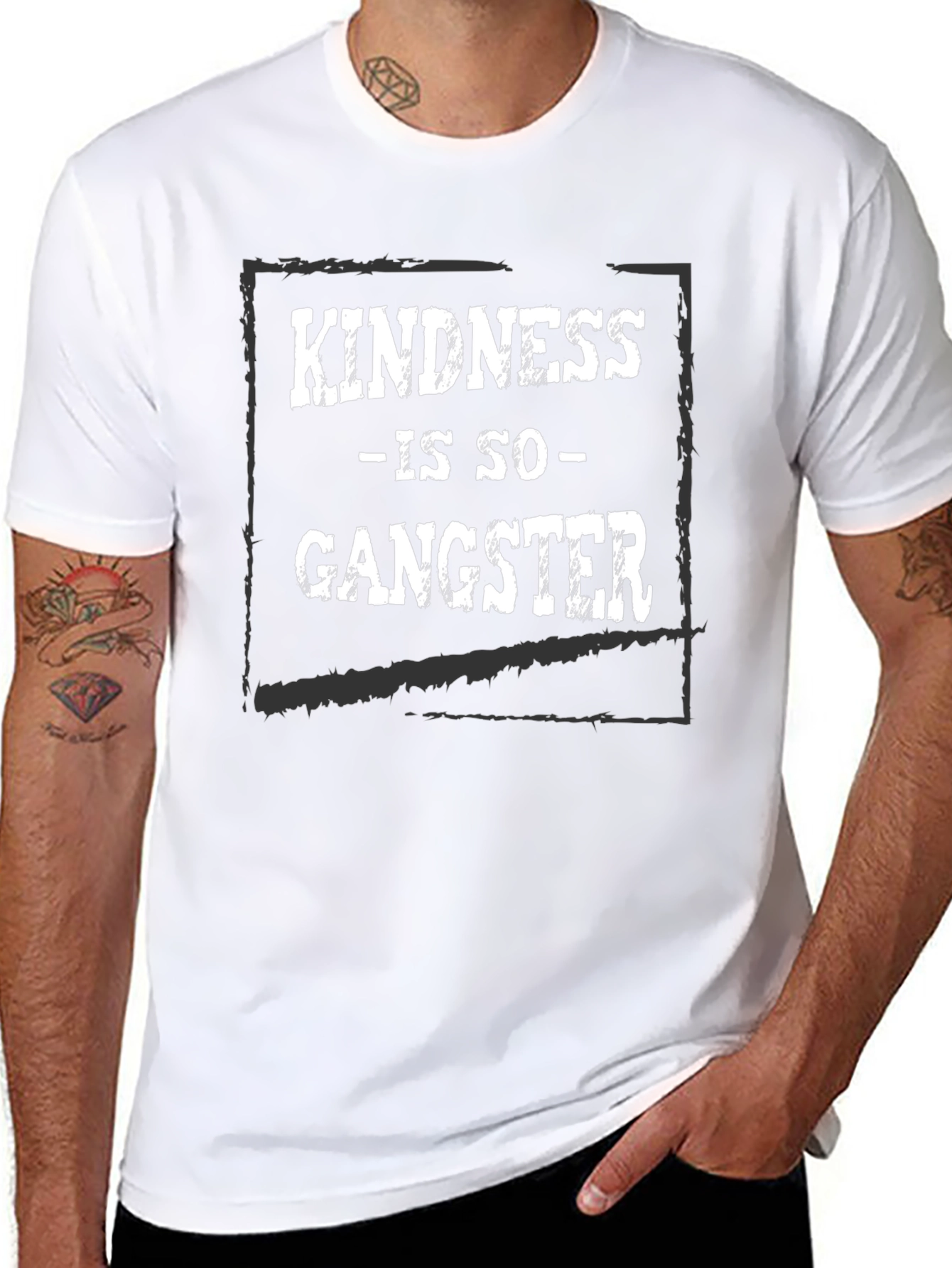 Kindness Is So Gangster Graphic Tee