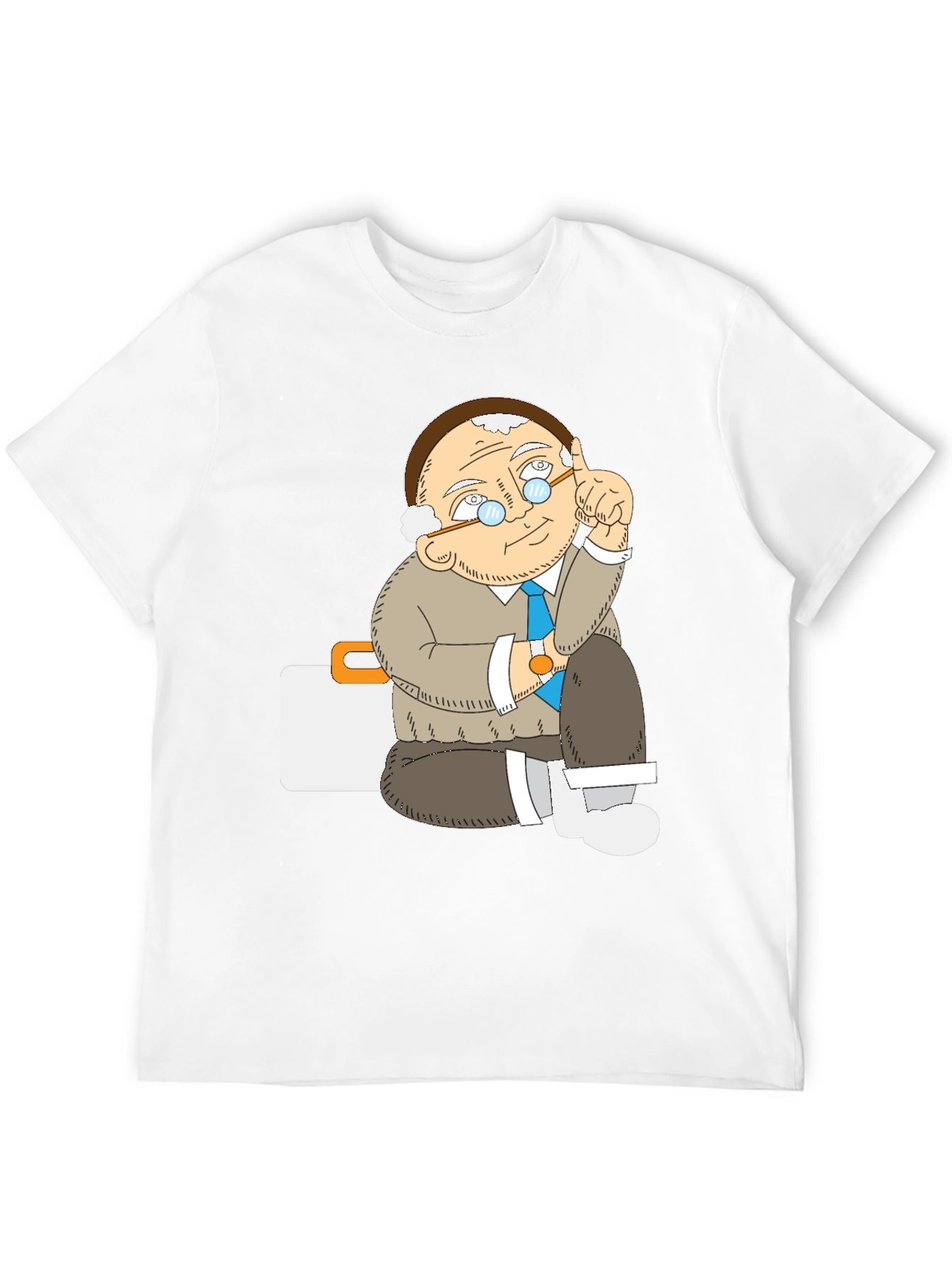 Professor Tee - Cartoon Character T-Shirt